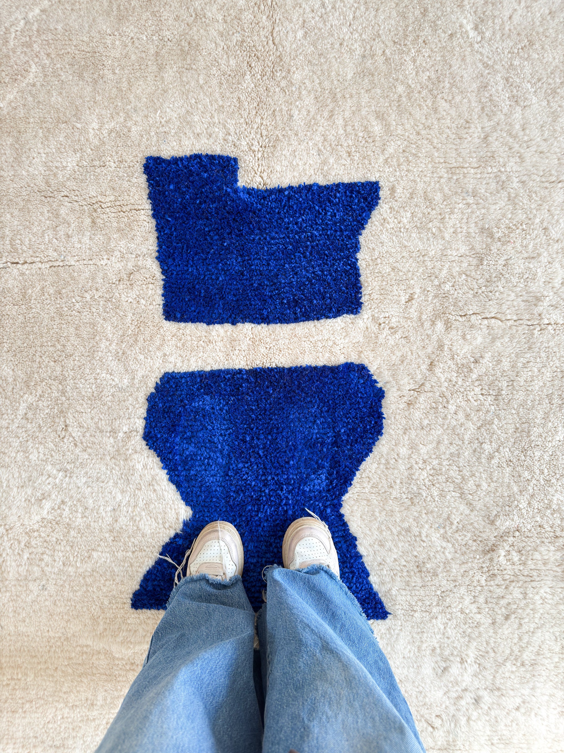 Colorful Berber rug 153 x 288 cm - No. 2348