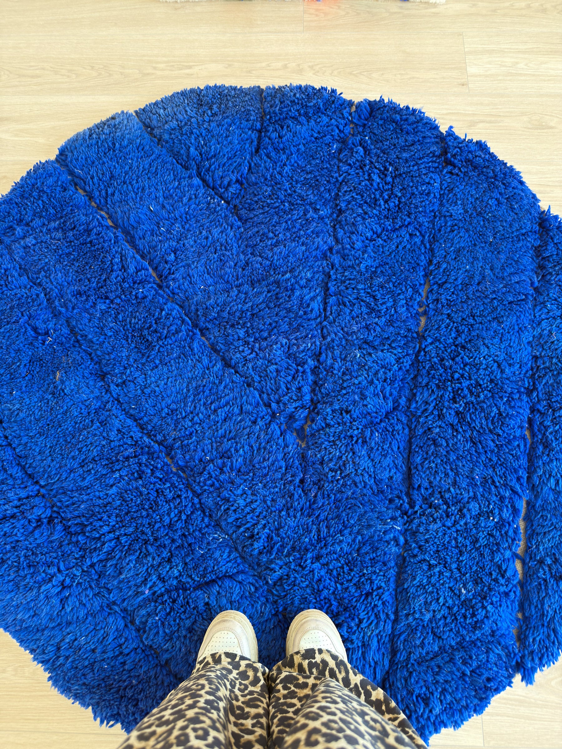 Colorful Berber rug 140 cm - No. 4