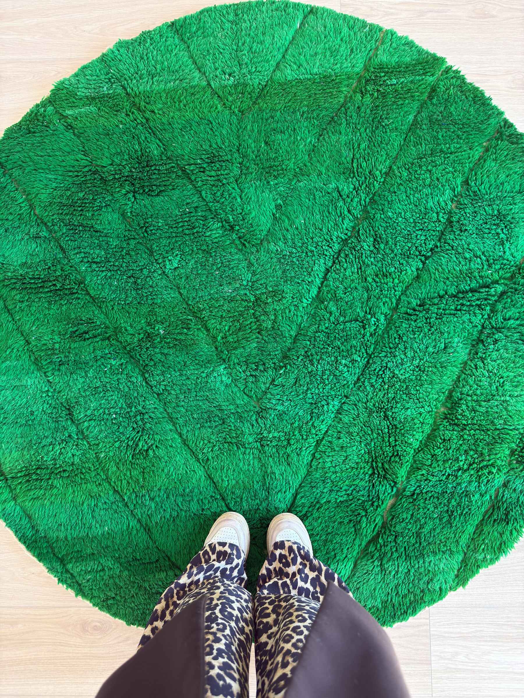 Colorful Berber rug 154 cm - No. 6