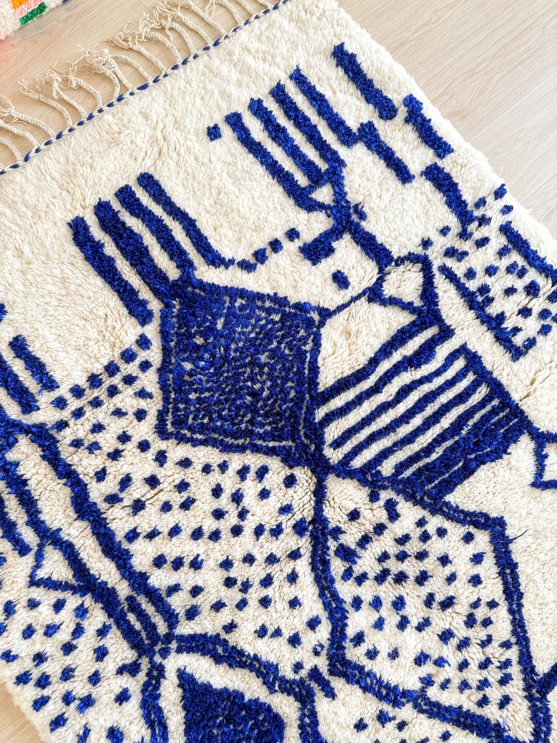 Kleurrijk Berber tapijt 144 x 235 cm - n°2431