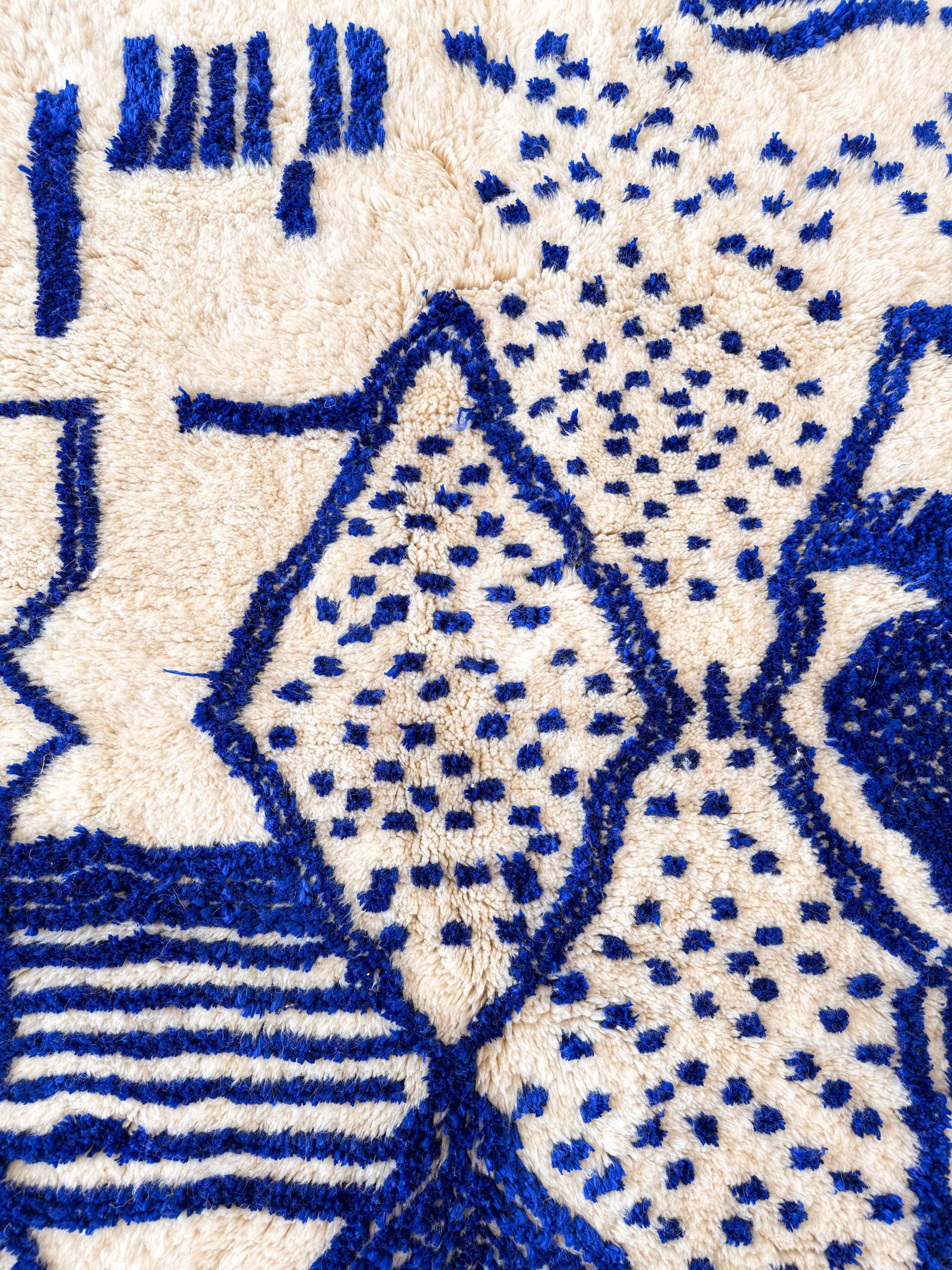 Kleurrijk Berber tapijt 144 x 235 cm - n°2431