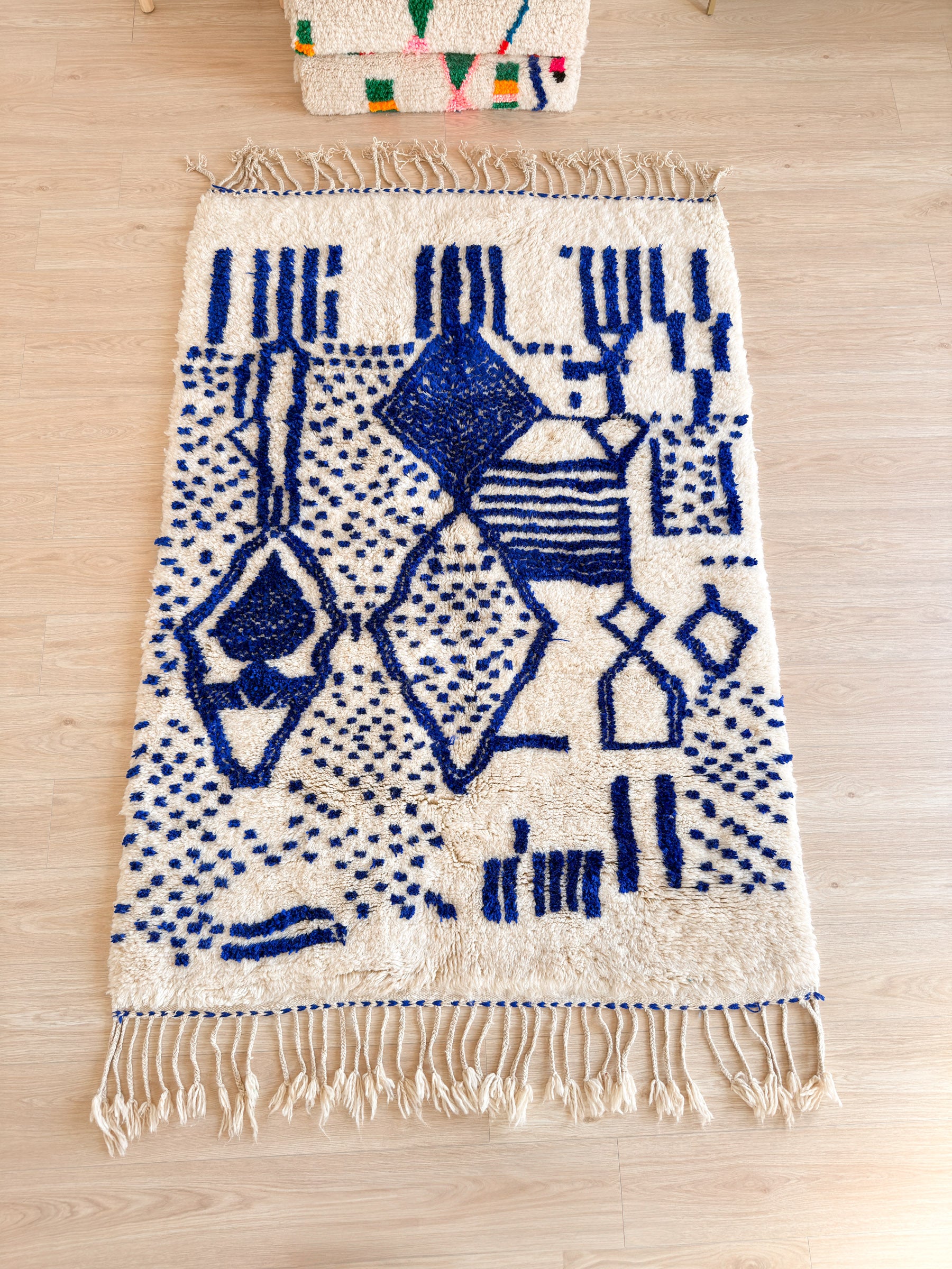 Kleurrijk Berber tapijt 144 x 235 cm - n°2431