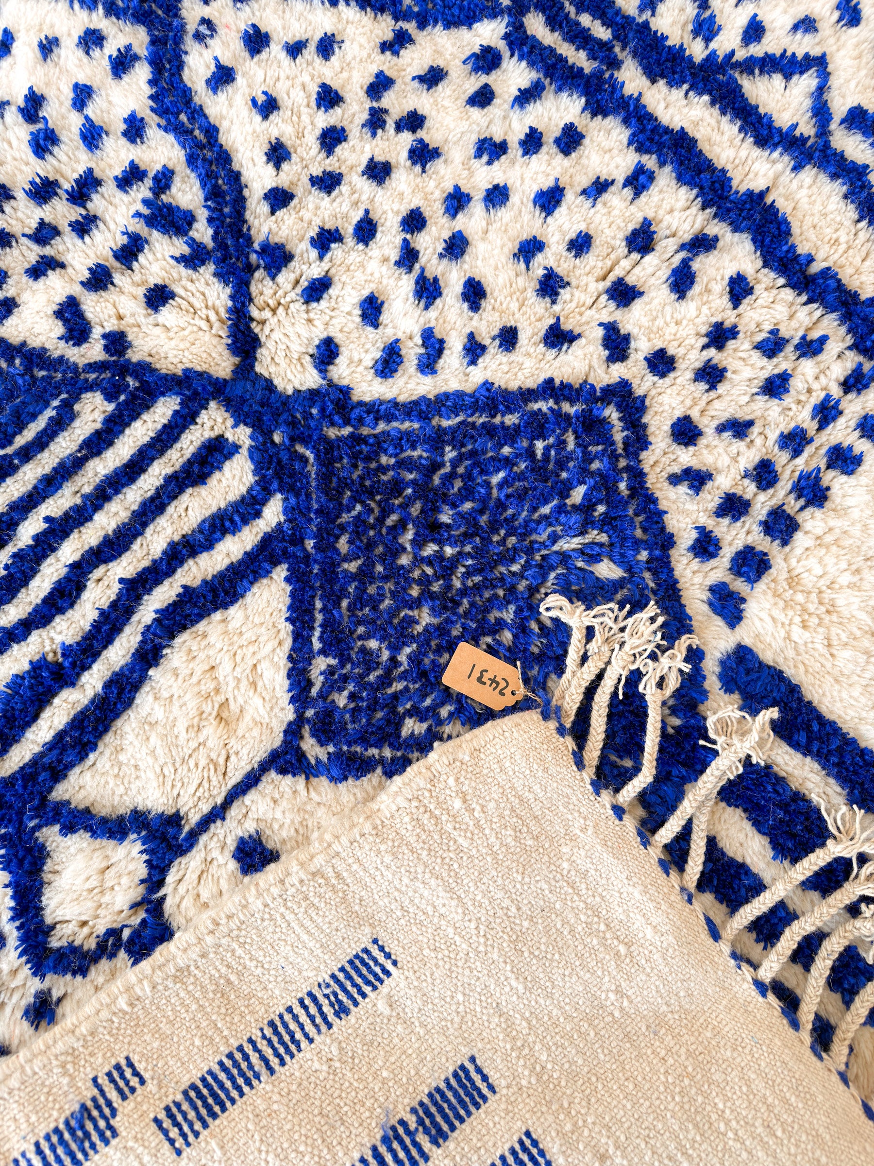 Kleurrijk Berber tapijt 144 x 235 cm - n°2431