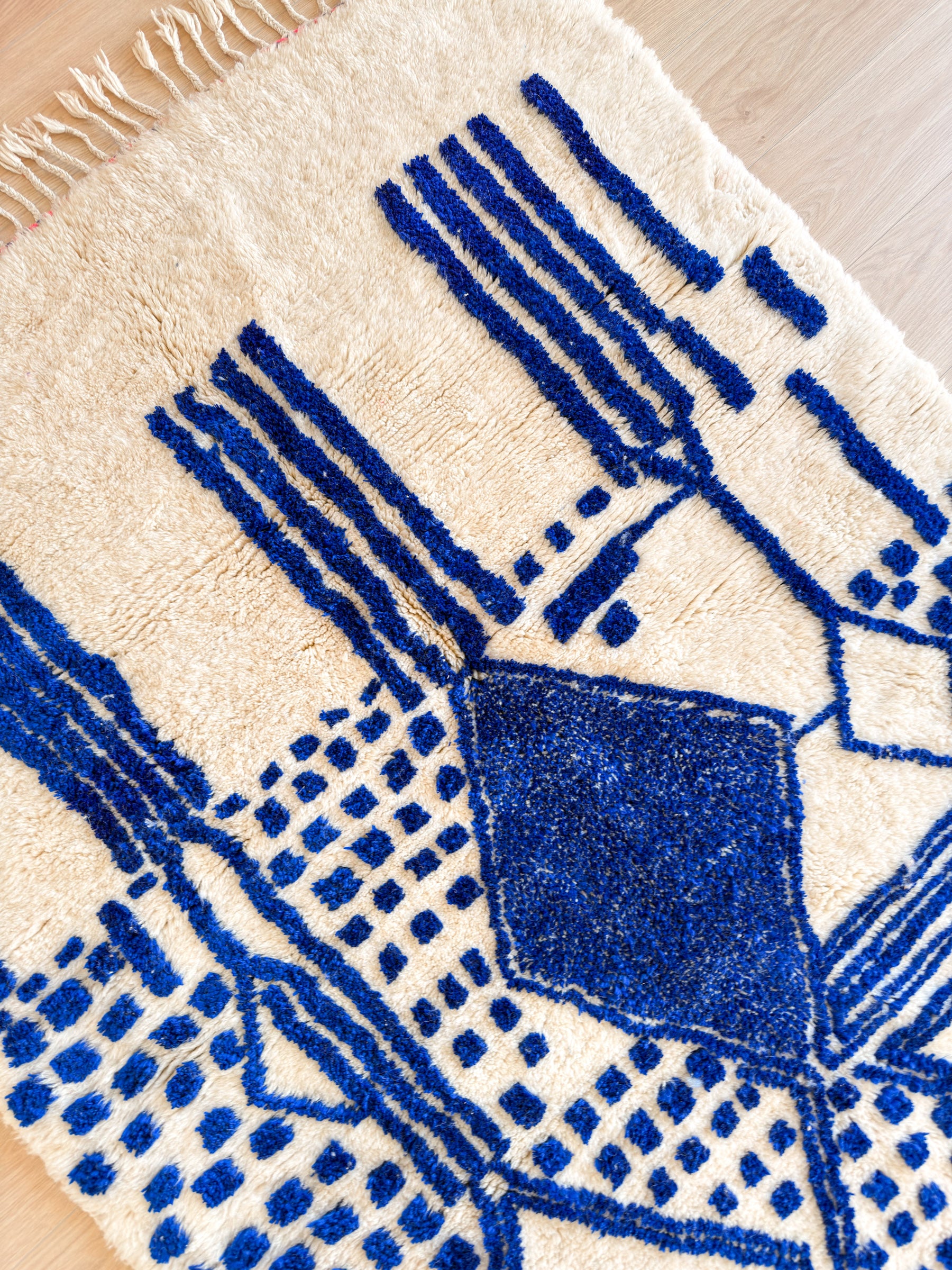 Bunter Berberteppich 146 x 240 cm - Nr. 2409