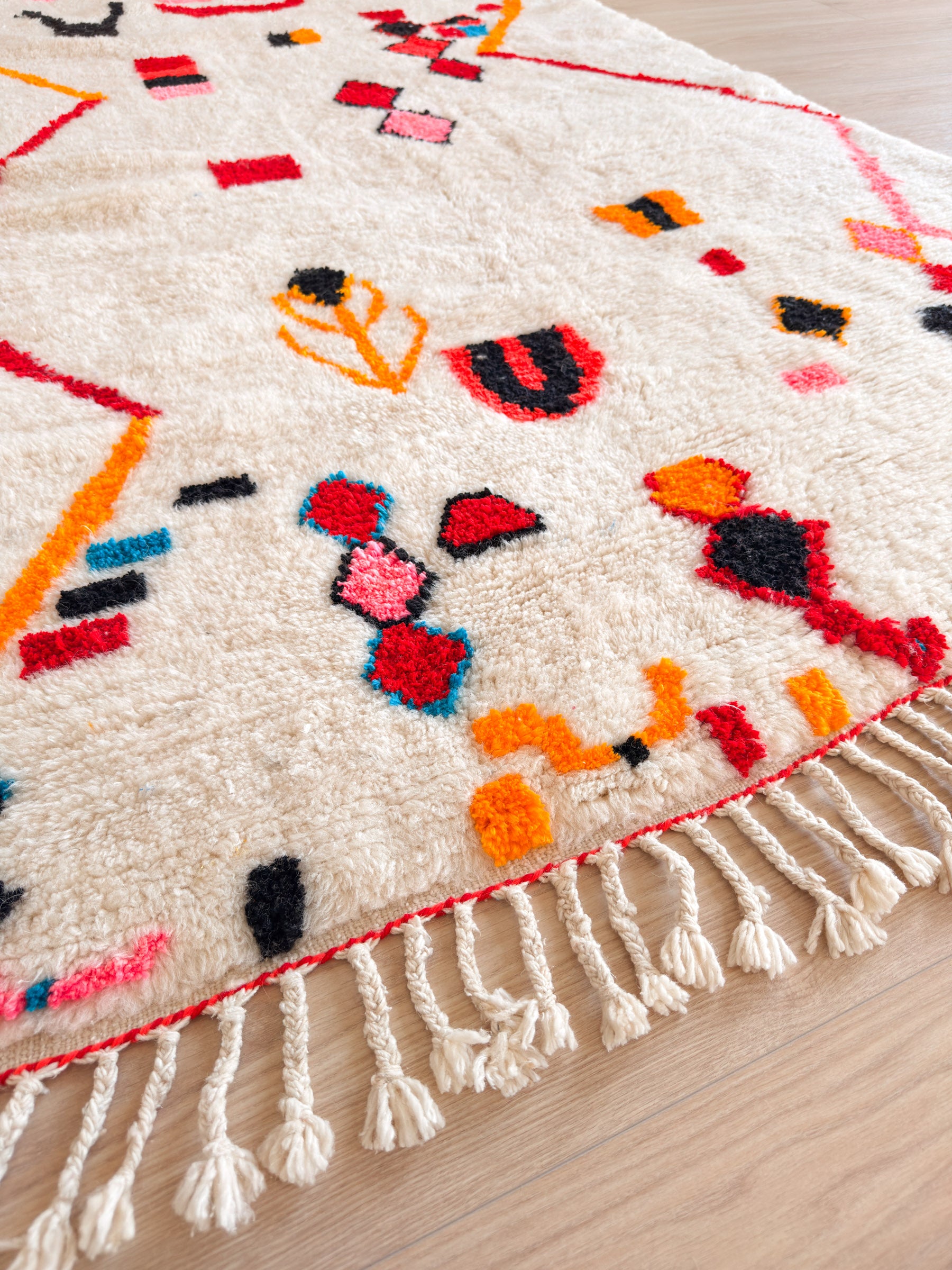 Kleurrijk Berber tapijt 149 x 261 cm - n°2421