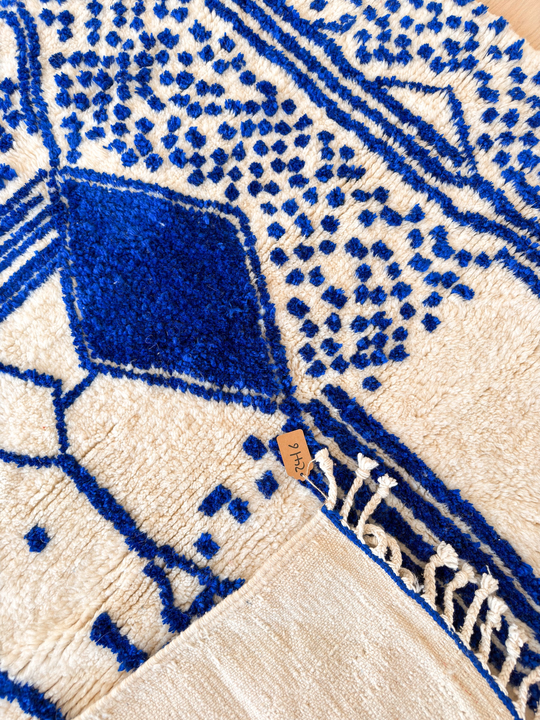 Bunter Berberteppich 147 x 207 cm - Nr. 2416