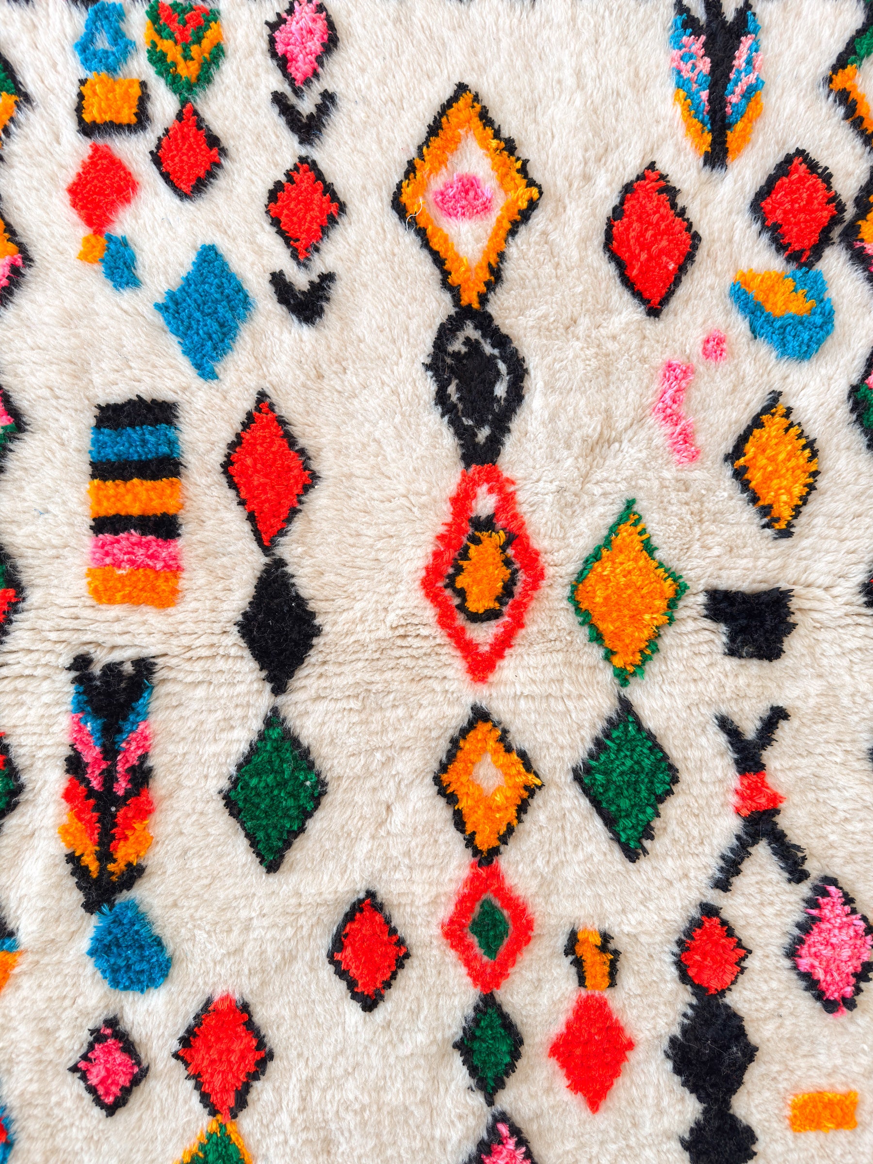 Kleurrijk Berber tapijt 104 x 170 cm - n°2444