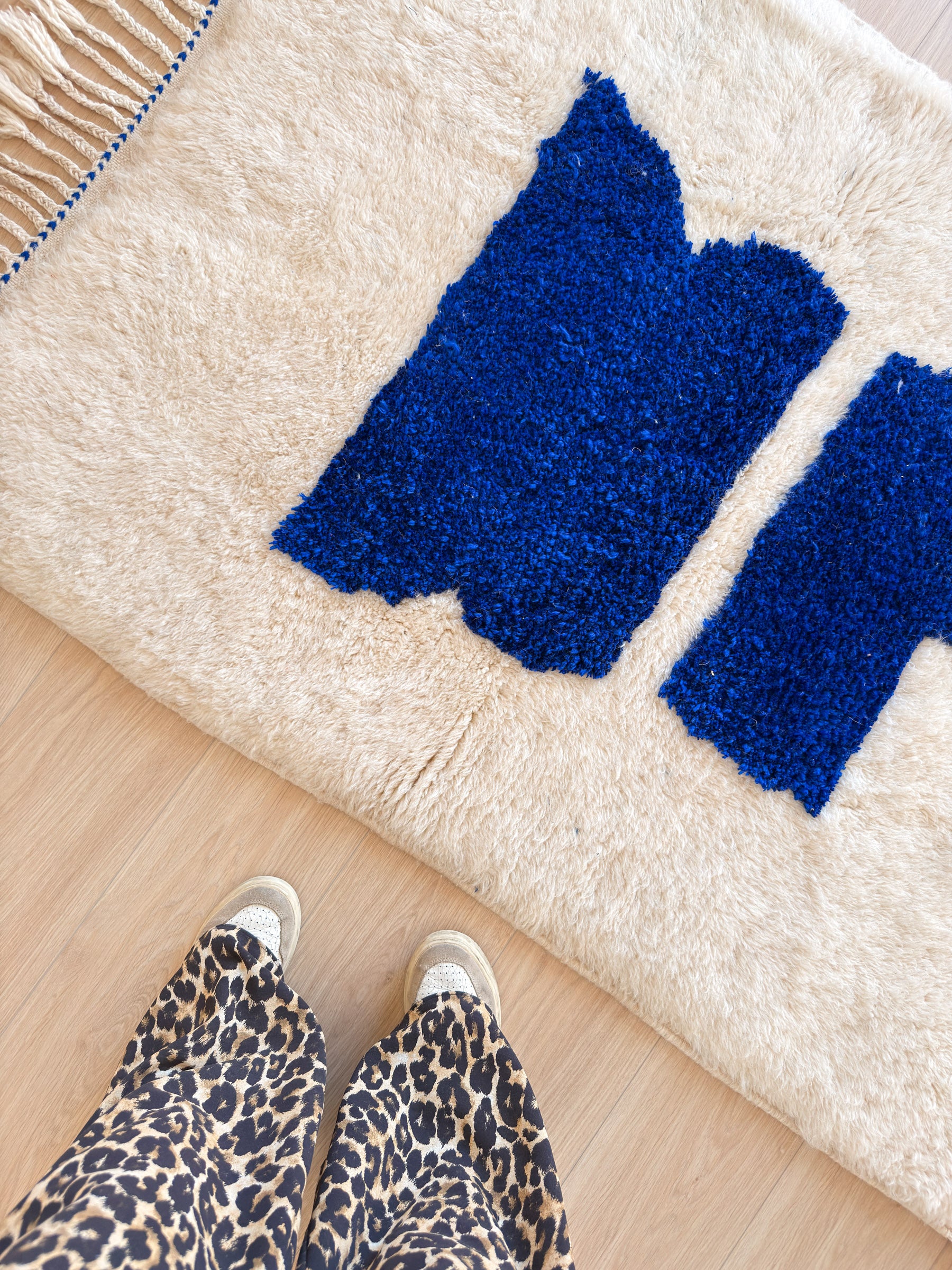 Kleurrijk Berber tapijt 107 x 175 cm - n°2422