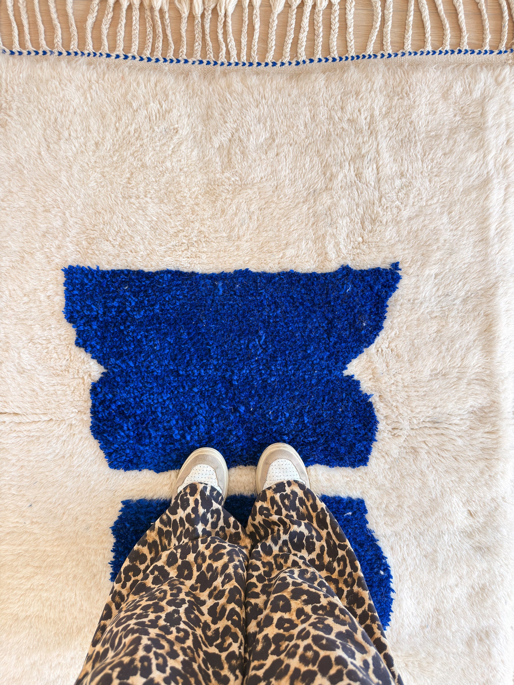 Kleurrijk Berber tapijt 107 x 175 cm - n°2422