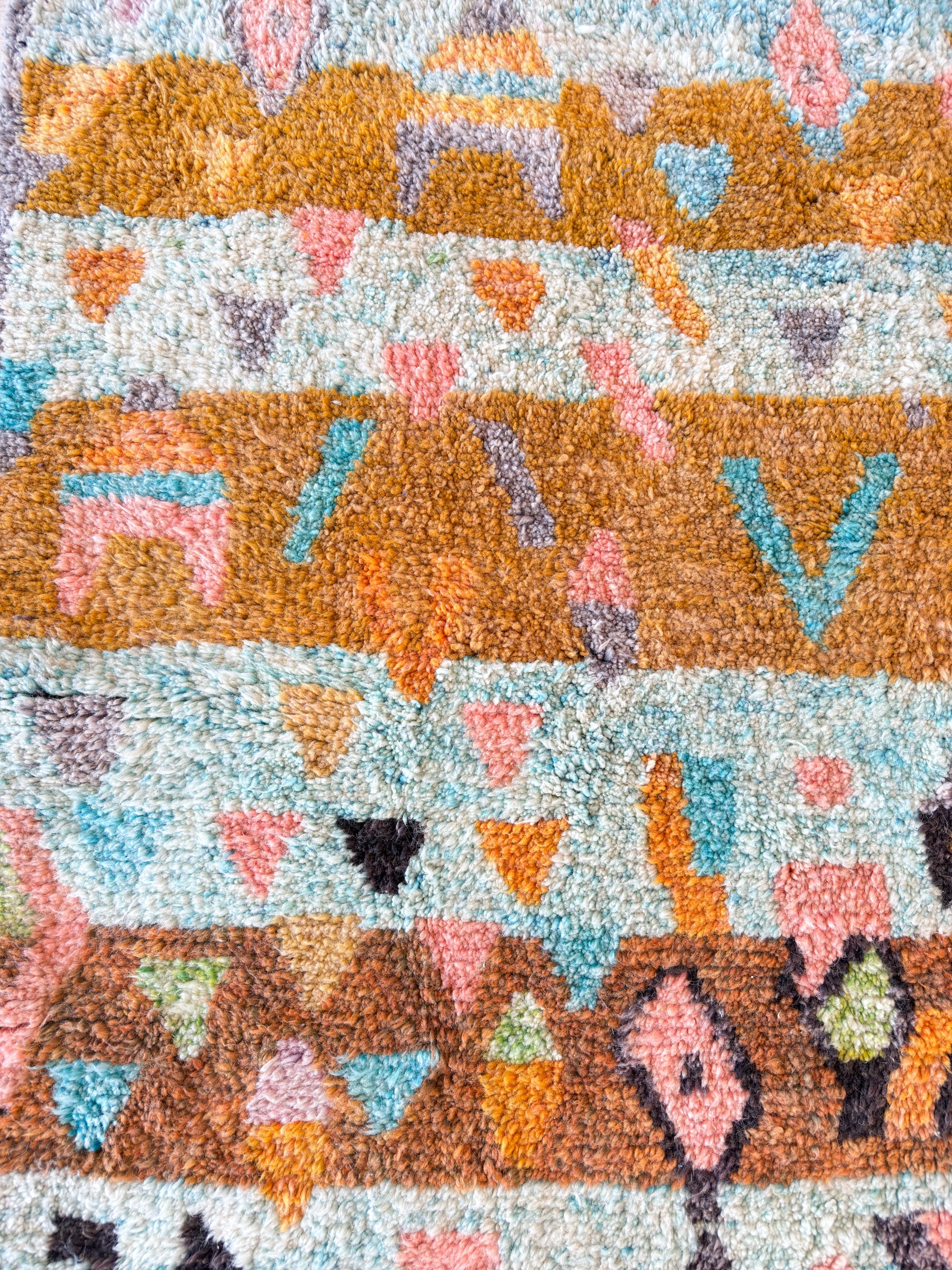Farbenfroher Berberteppich 208 x 322 cm - Nr. 2089