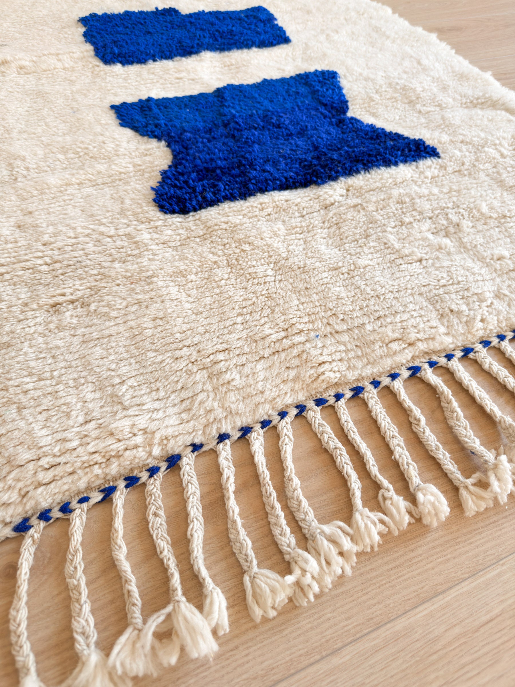 Bunter Berberteppich 100 x 176 cm - Nr. 2455