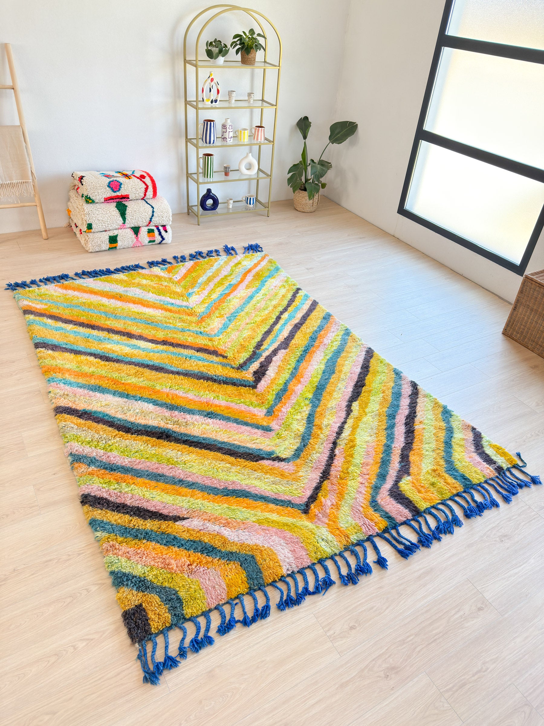 Tapis berbère coloré 210 x 320 cm - n°2099