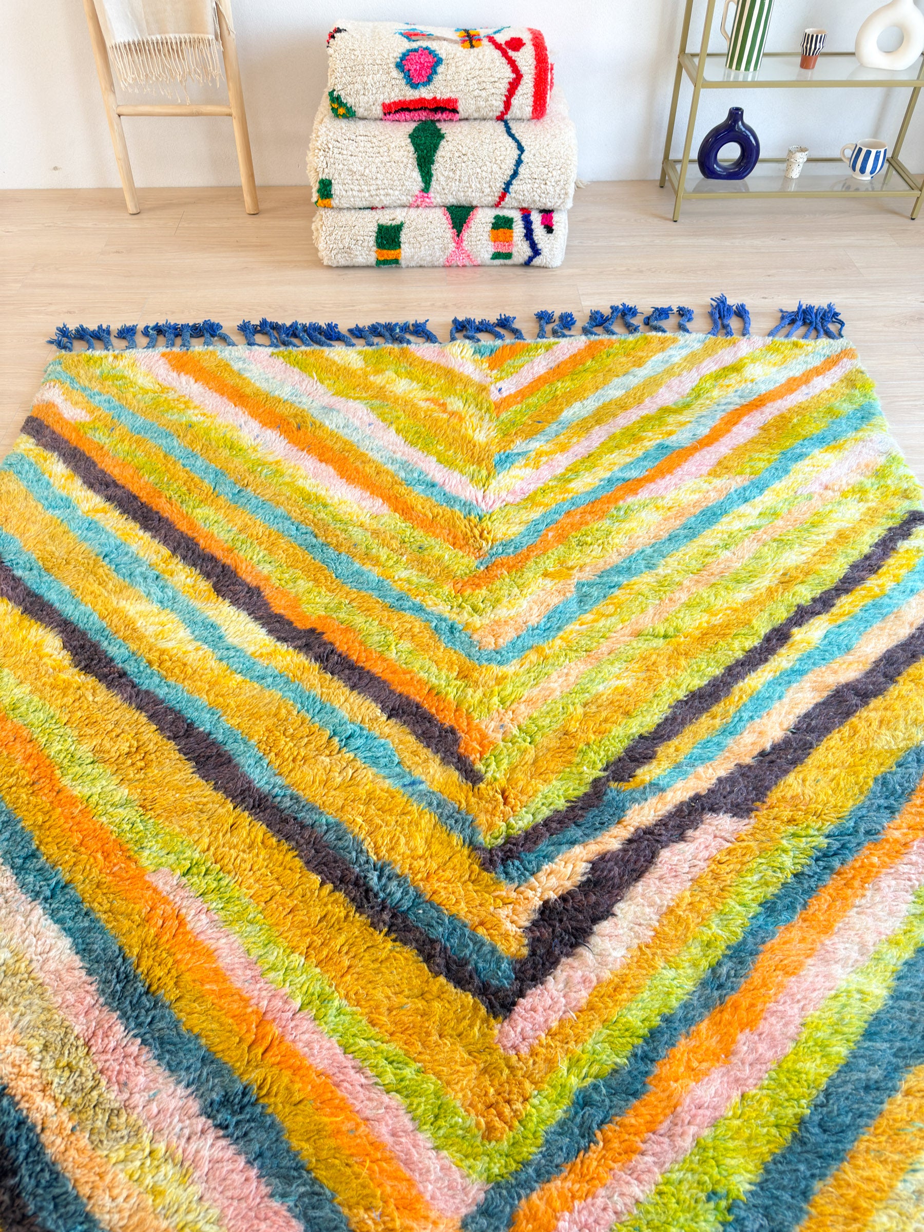 Tapis berbère coloré 210 x 320 cm - n°2099