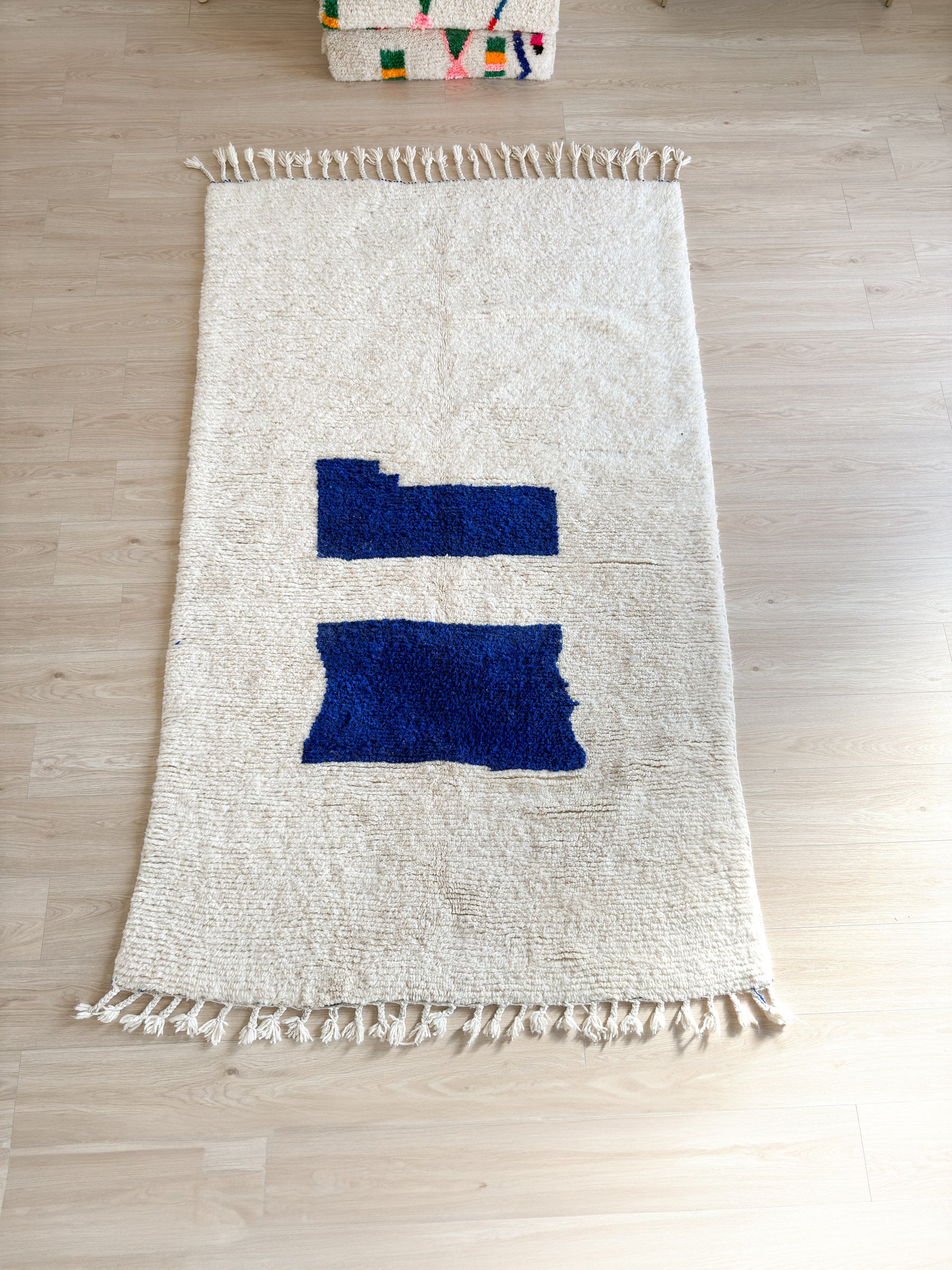 Colorful Berber rug 151 x 266 cm - No. 2446