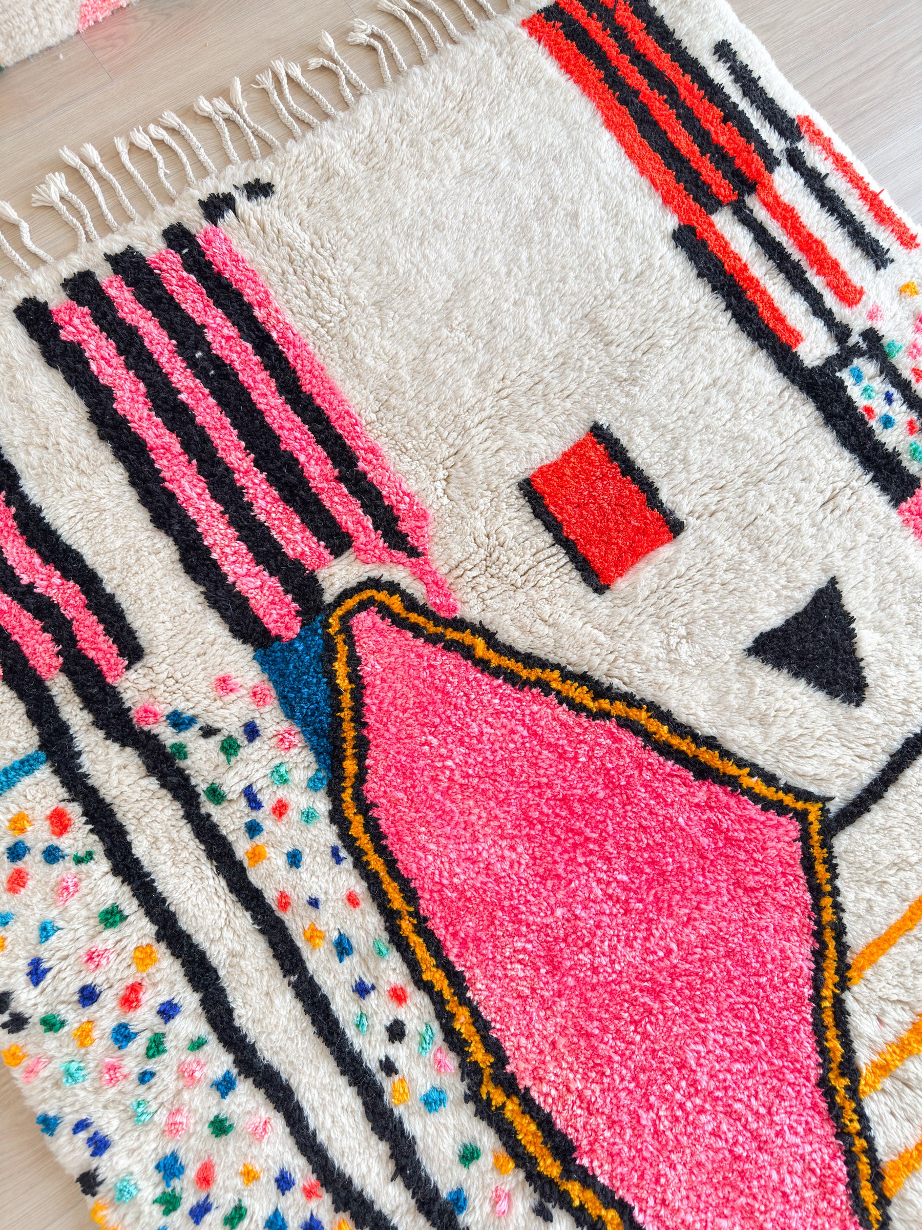 Färgglad berbermatta 179 x 292 cm - n°2460