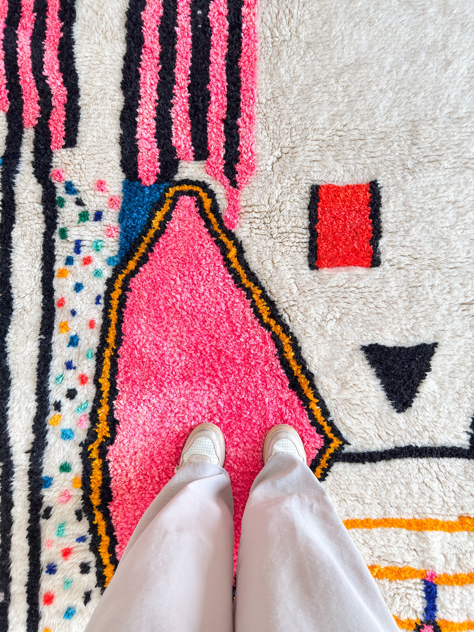 Färgglad berbermatta 179 x 292 cm - n°2460