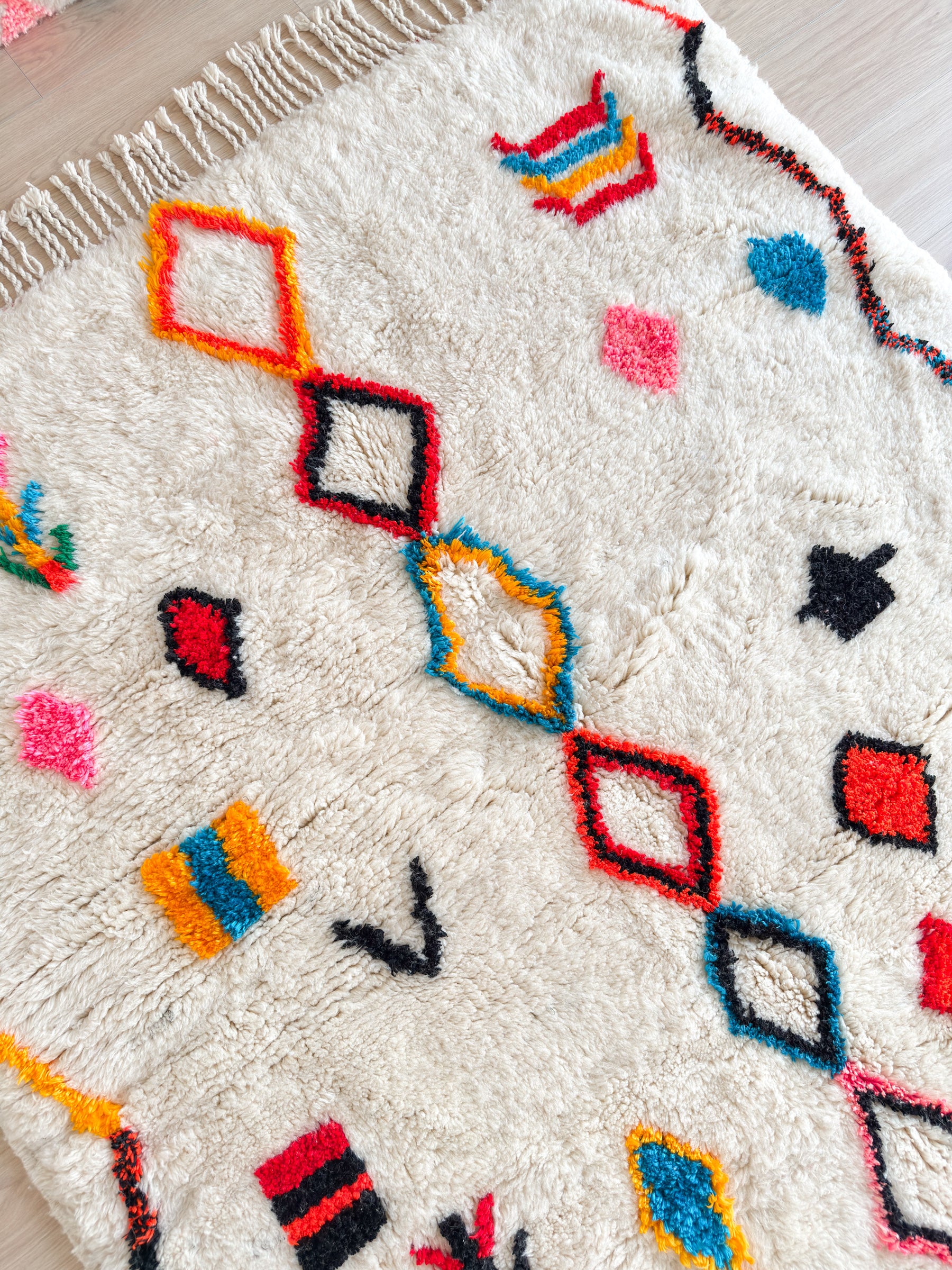 Colorful Berber rug 170 x 297 cm - No. 2434