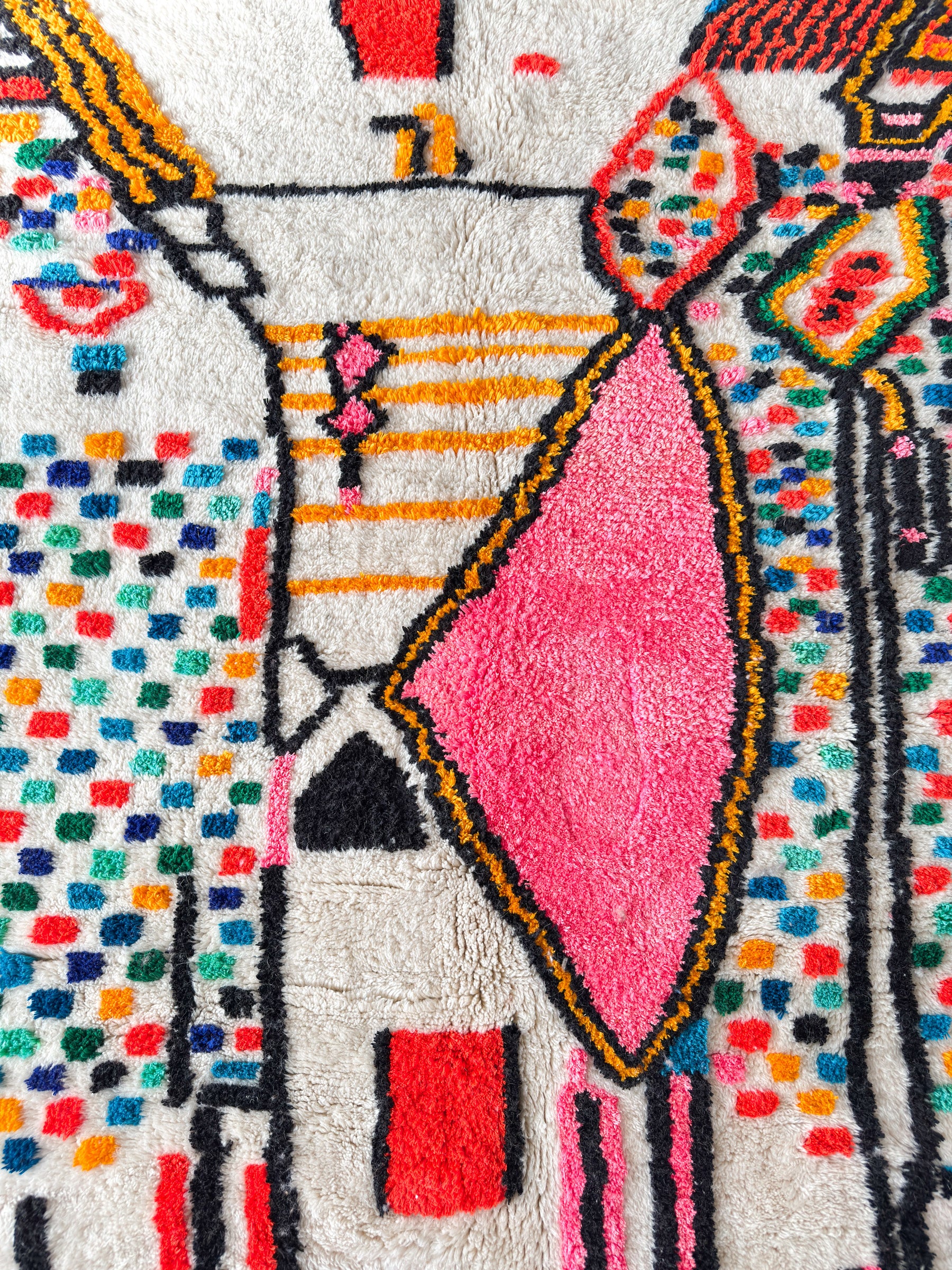 Kleurrijk Berber tapijt 150 x 270 cm - n°2281