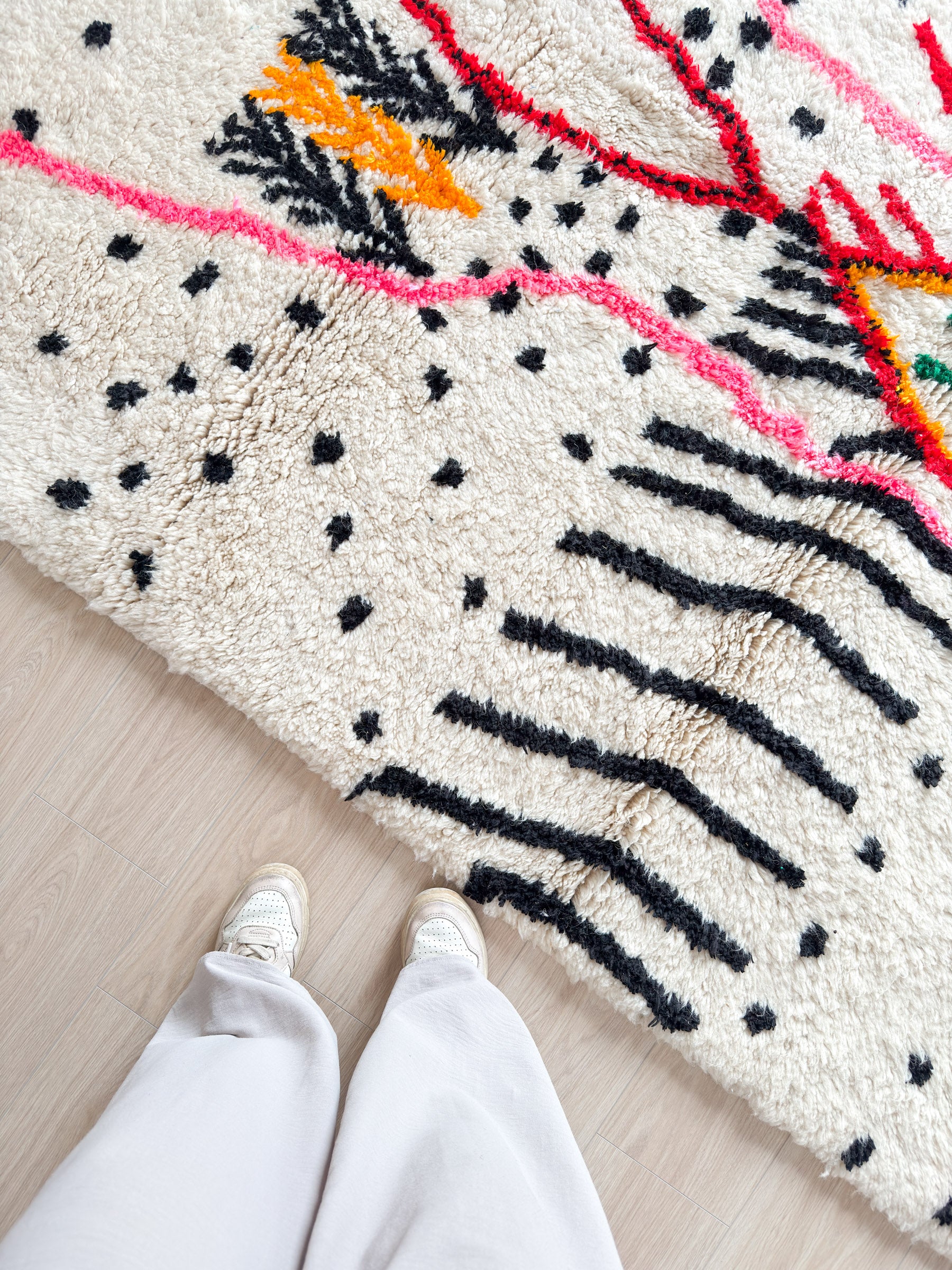 Colorful Berber Rug 180 x 260 cm / 5.9 x 8.5 ft - n°1559