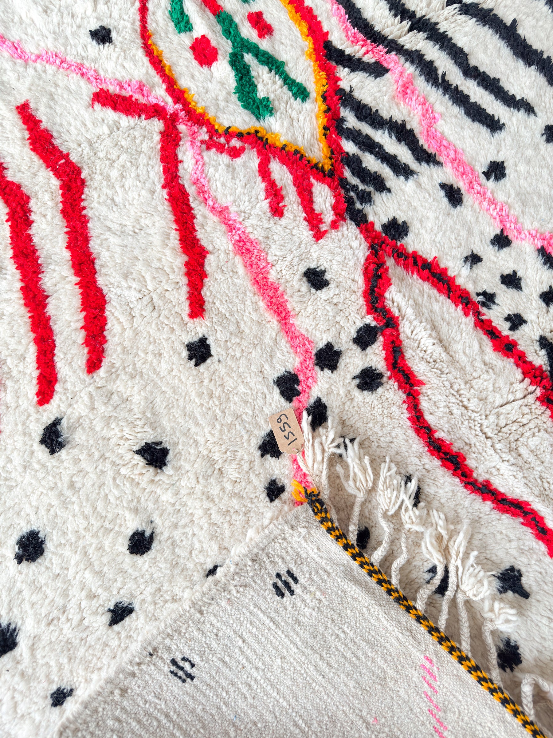 Colorful Berber Rug 180 x 260 cm / 5.9 x 8.5 ft - n°1559