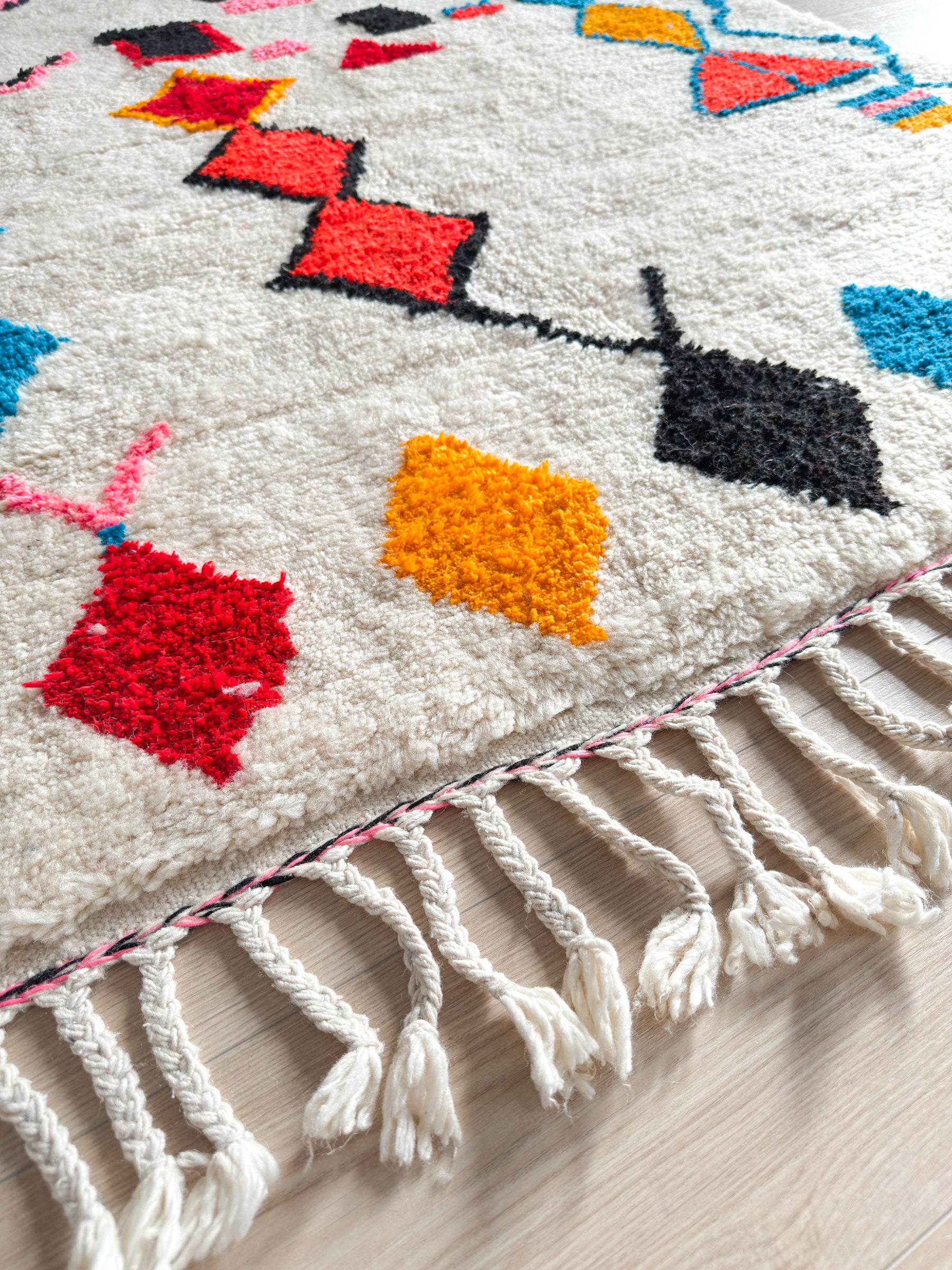 Colorful Berber rug 155 x 238 cm - No. 2347