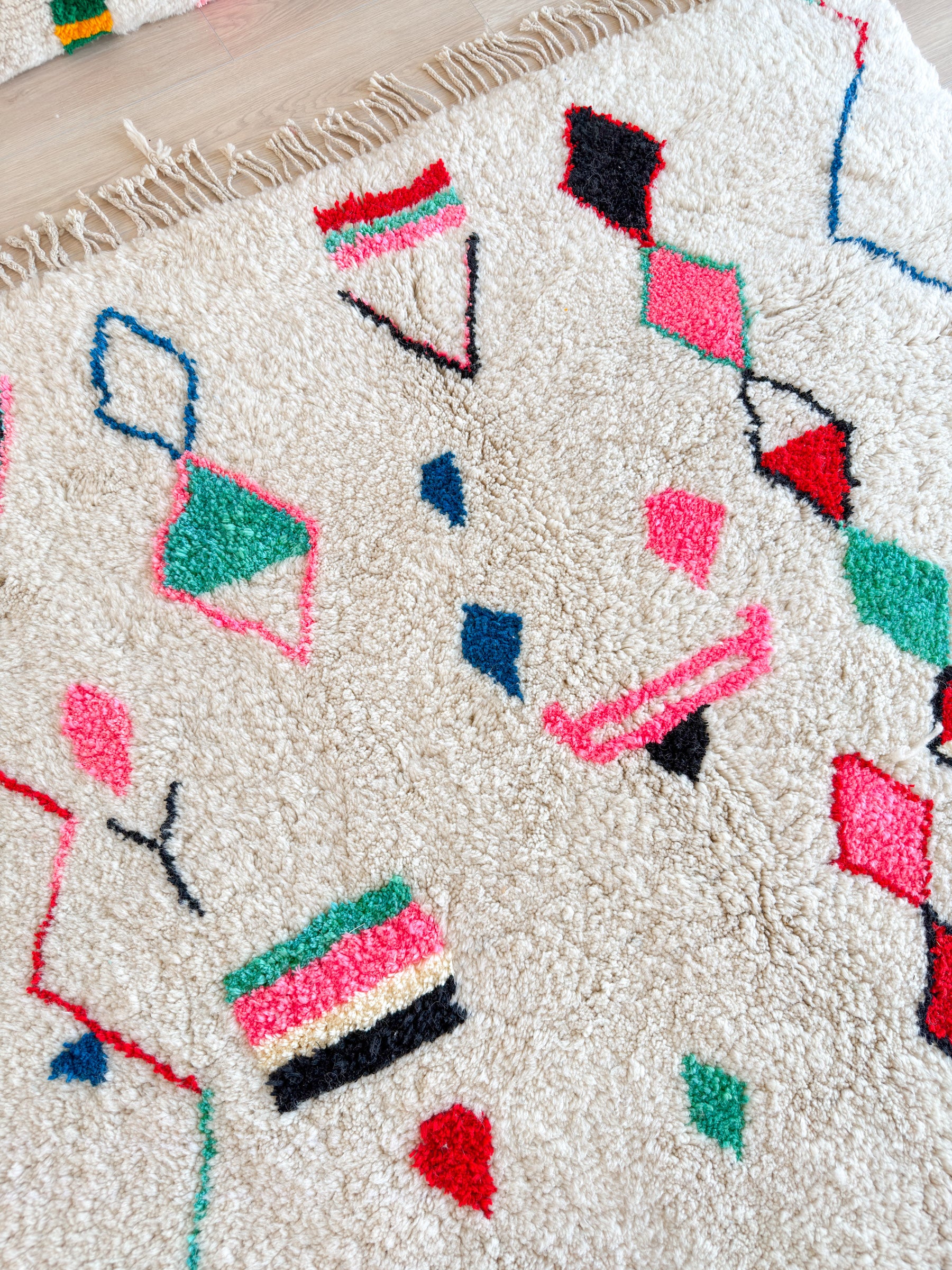 Tapis berbère coloré 210 x 324 cm - n°1992