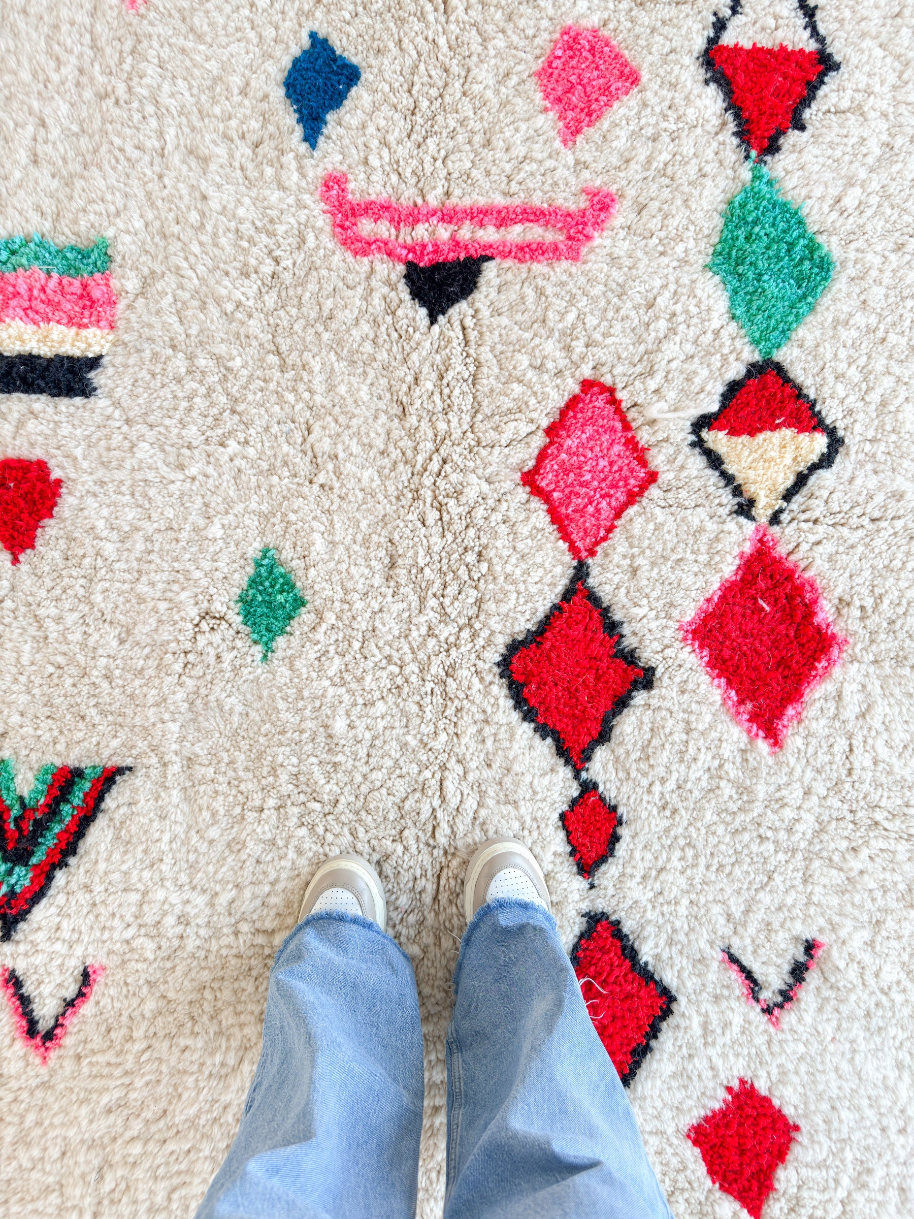 Tapis berbère coloré 210 x 324 cm - n°1992