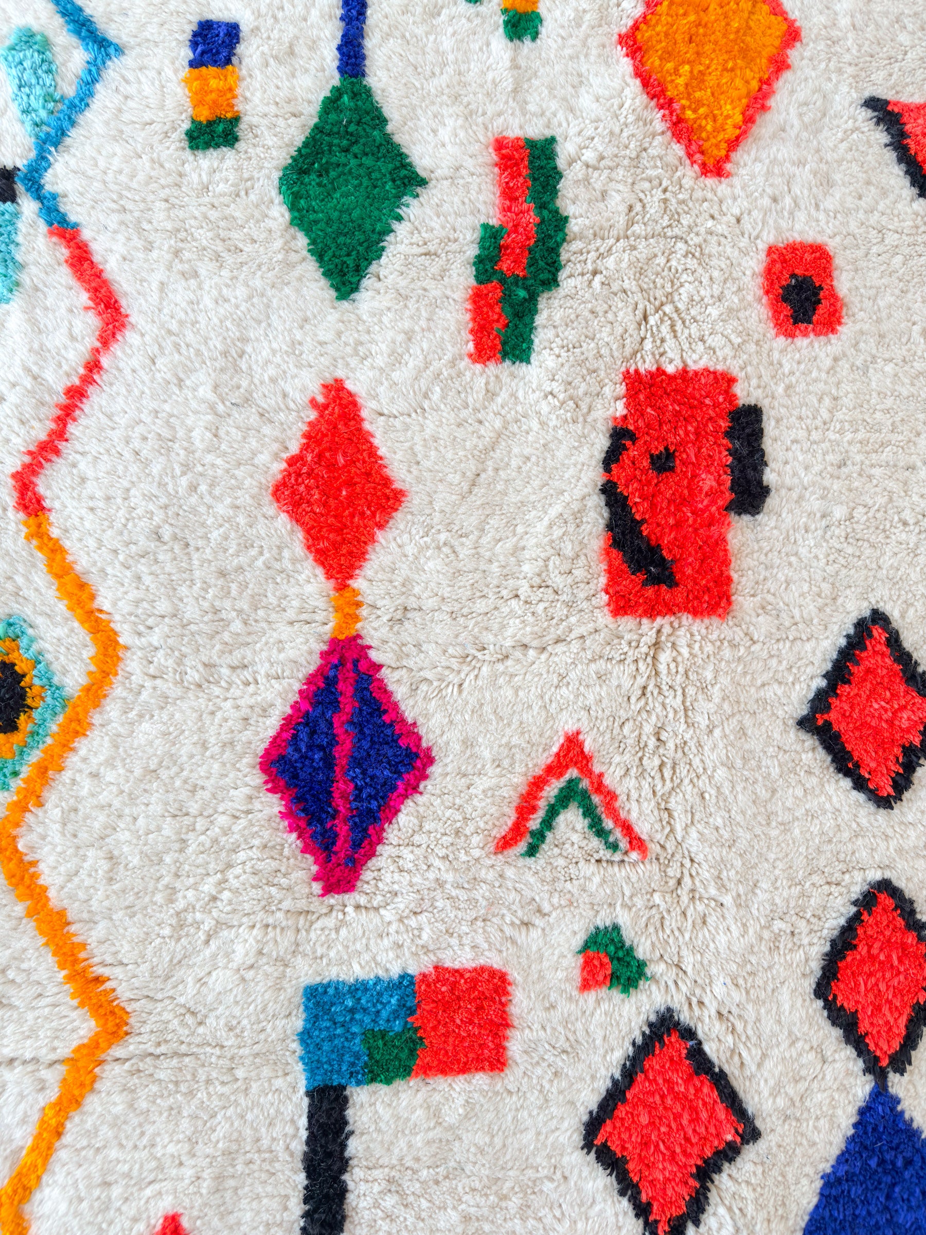 Tapis berbère coloré 148 x 240 cm - n°2003
