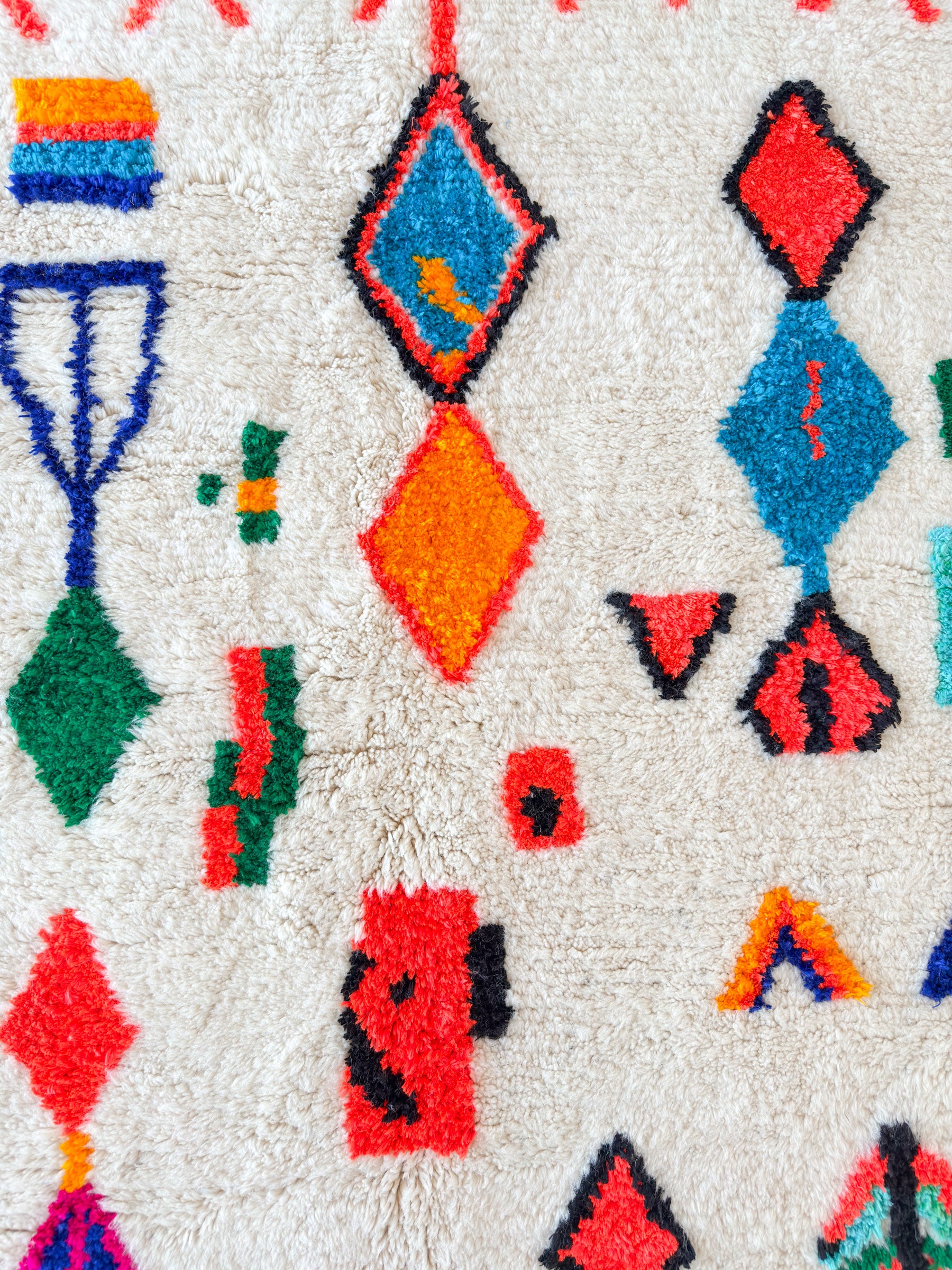Tapis berbère coloré 148 x 240 cm - n°2003