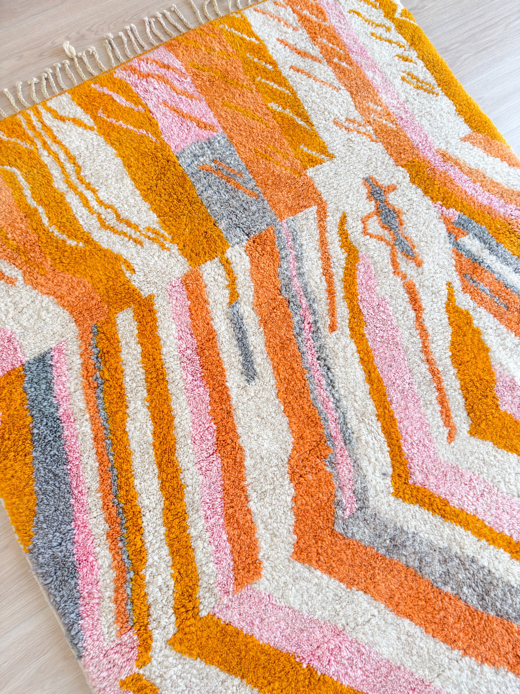 Kleurrijk Berber tapijt 155 x 286 cm - n°1909