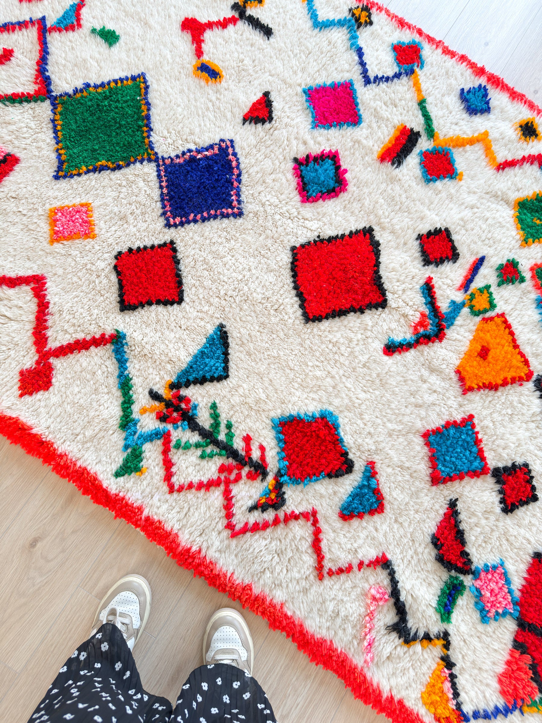 Colorful Berber rug 151 x 274 cm - n°1737