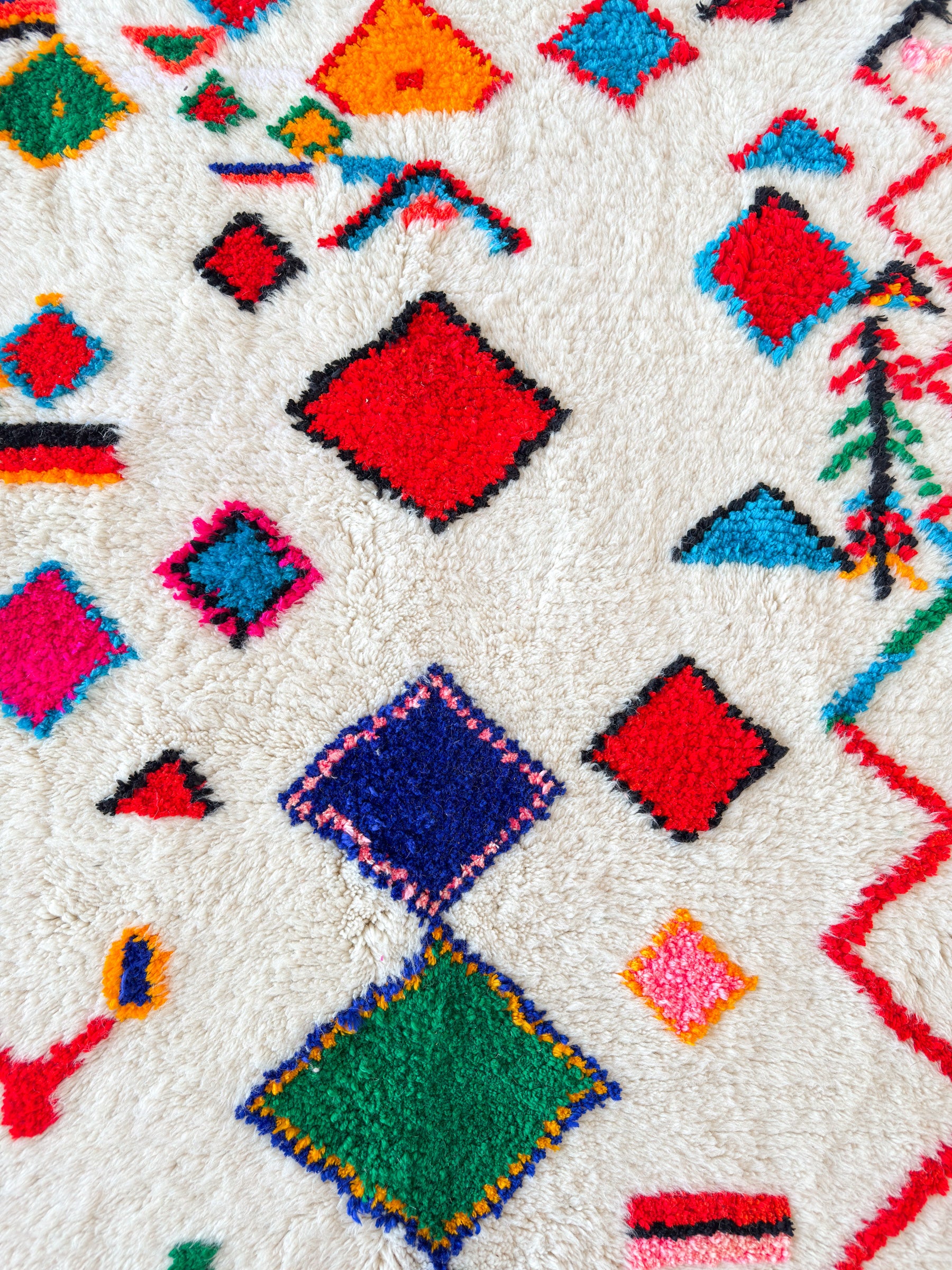 Colorful Berber rug 151 x 274 cm - n°1737