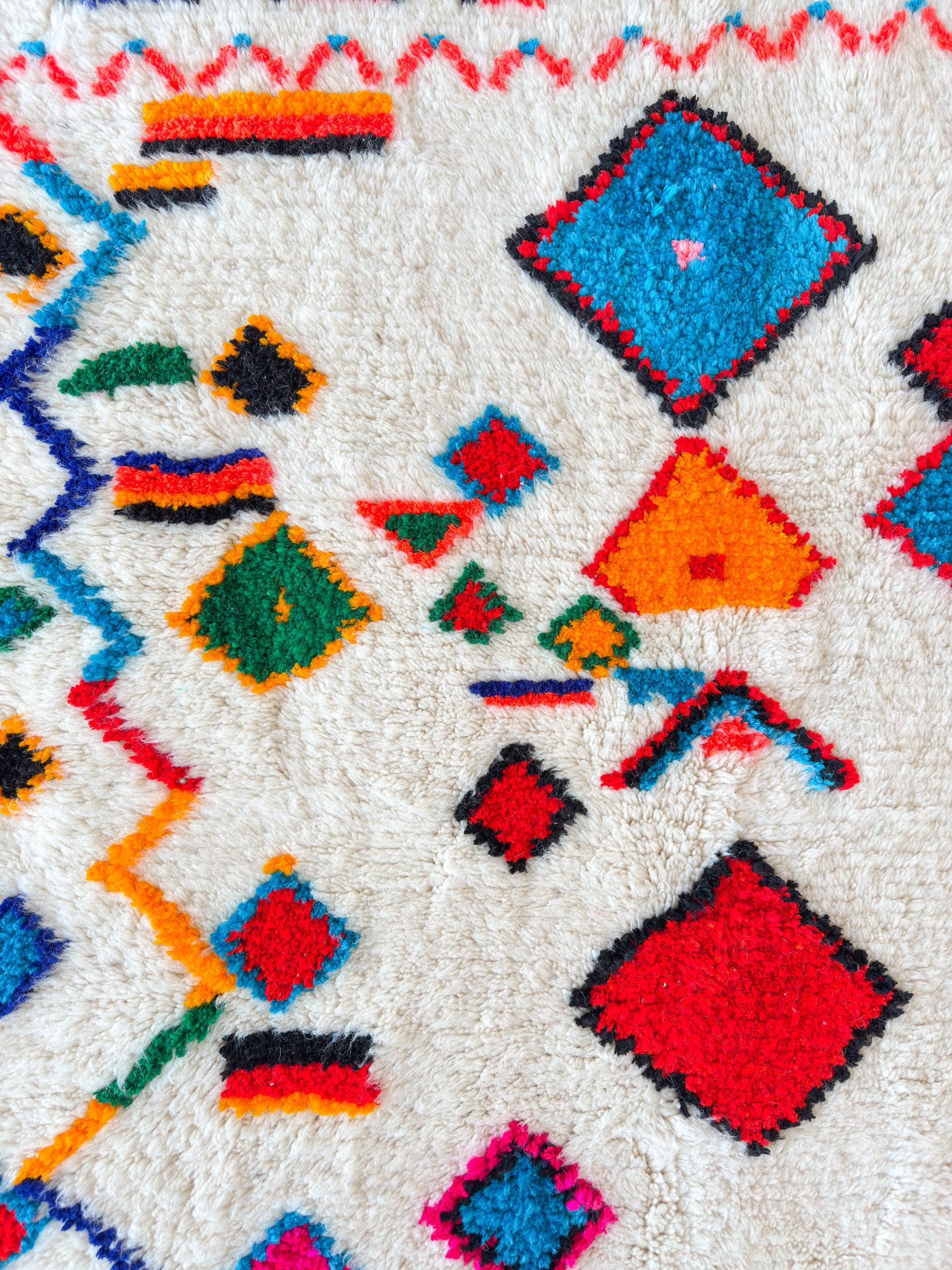 Colorful Berber rug 151 x 274 cm - n°1737