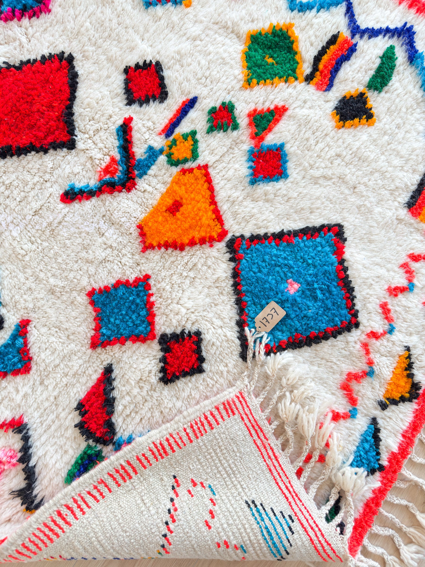 Colorful Berber rug 151 x 274 cm - n°1737