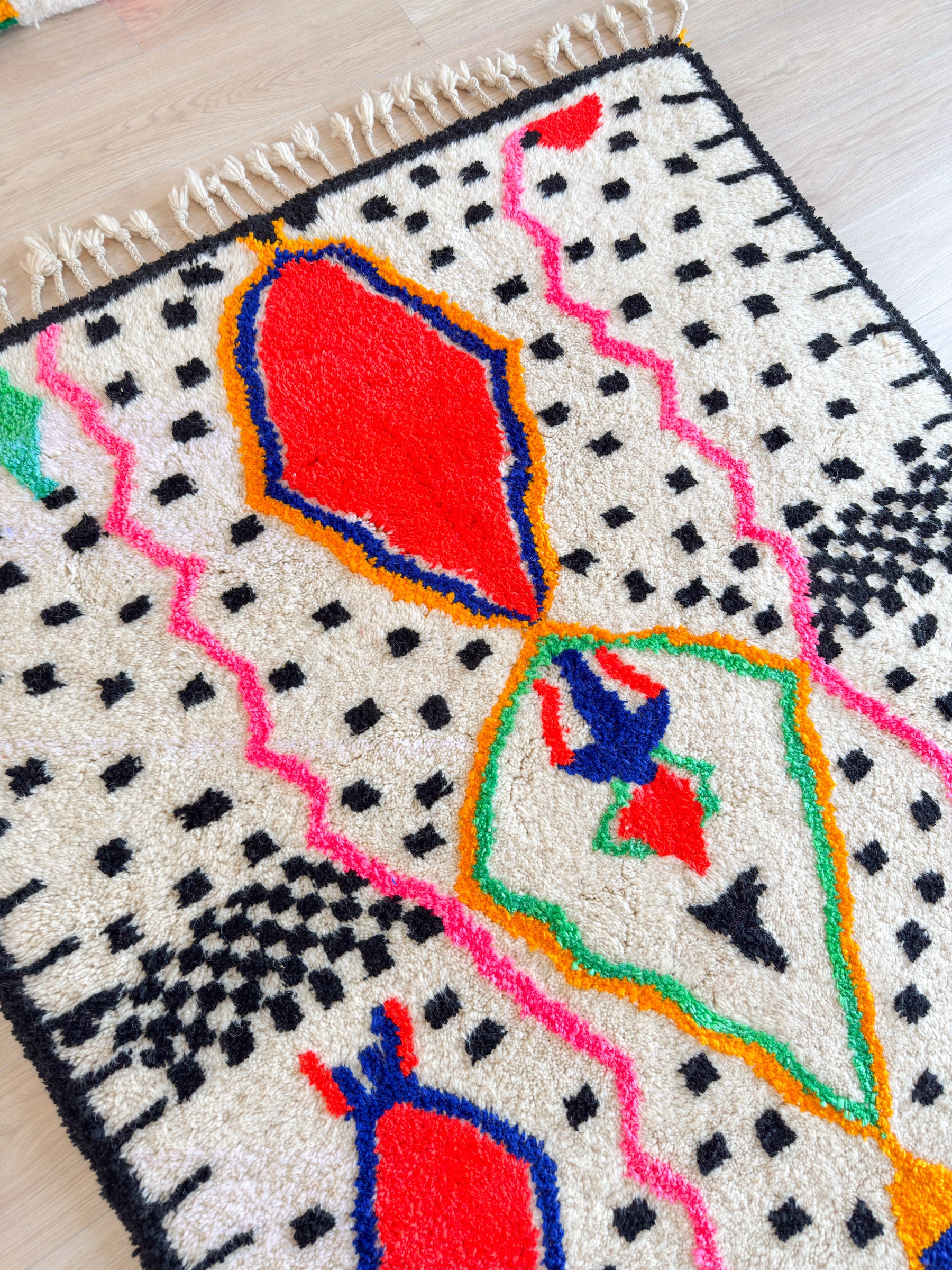 Bunter Berberteppich 153 x 277 cm – Nr. 1763