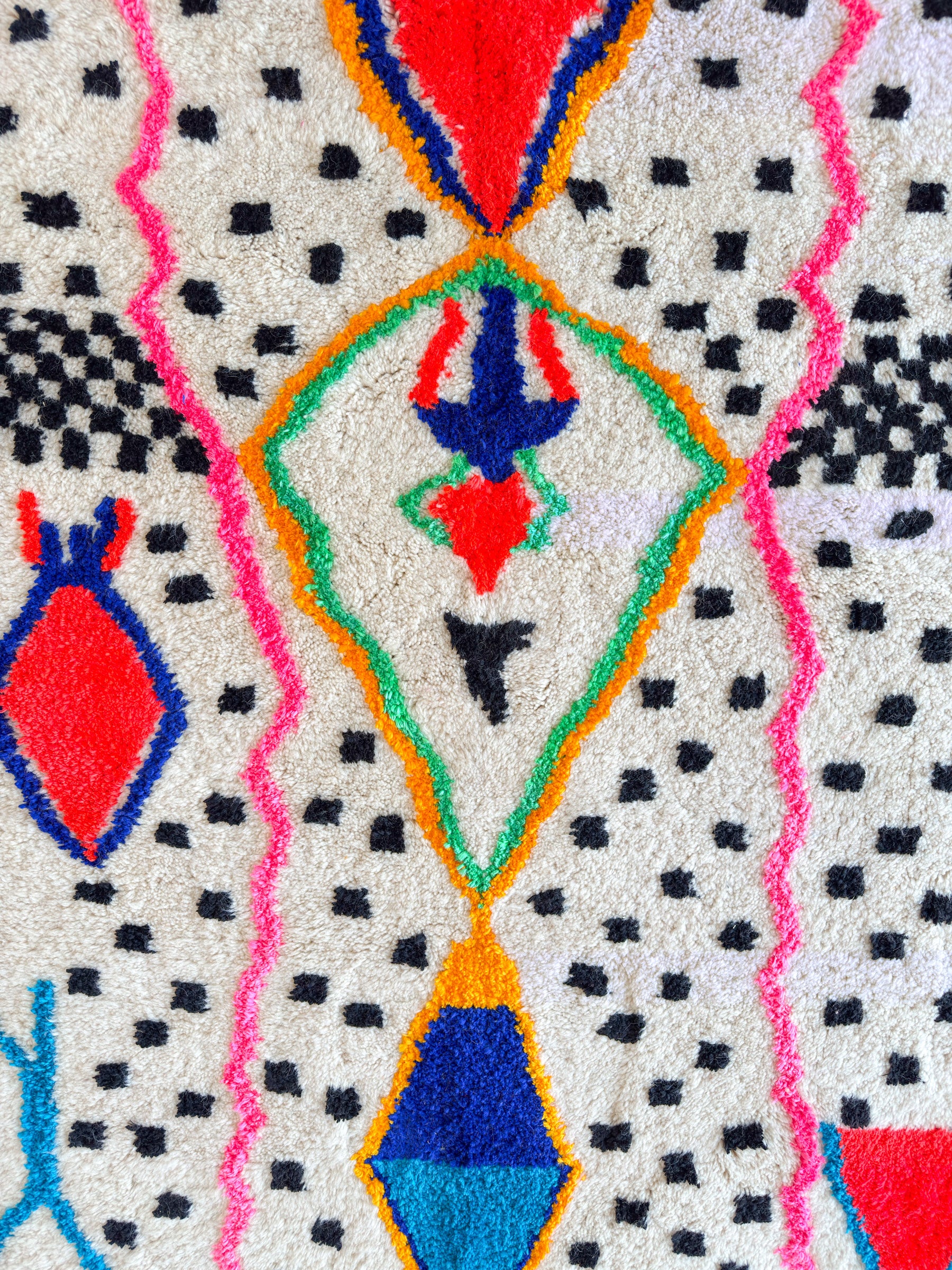 Bunter Berberteppich 153 x 277 cm – Nr. 1763