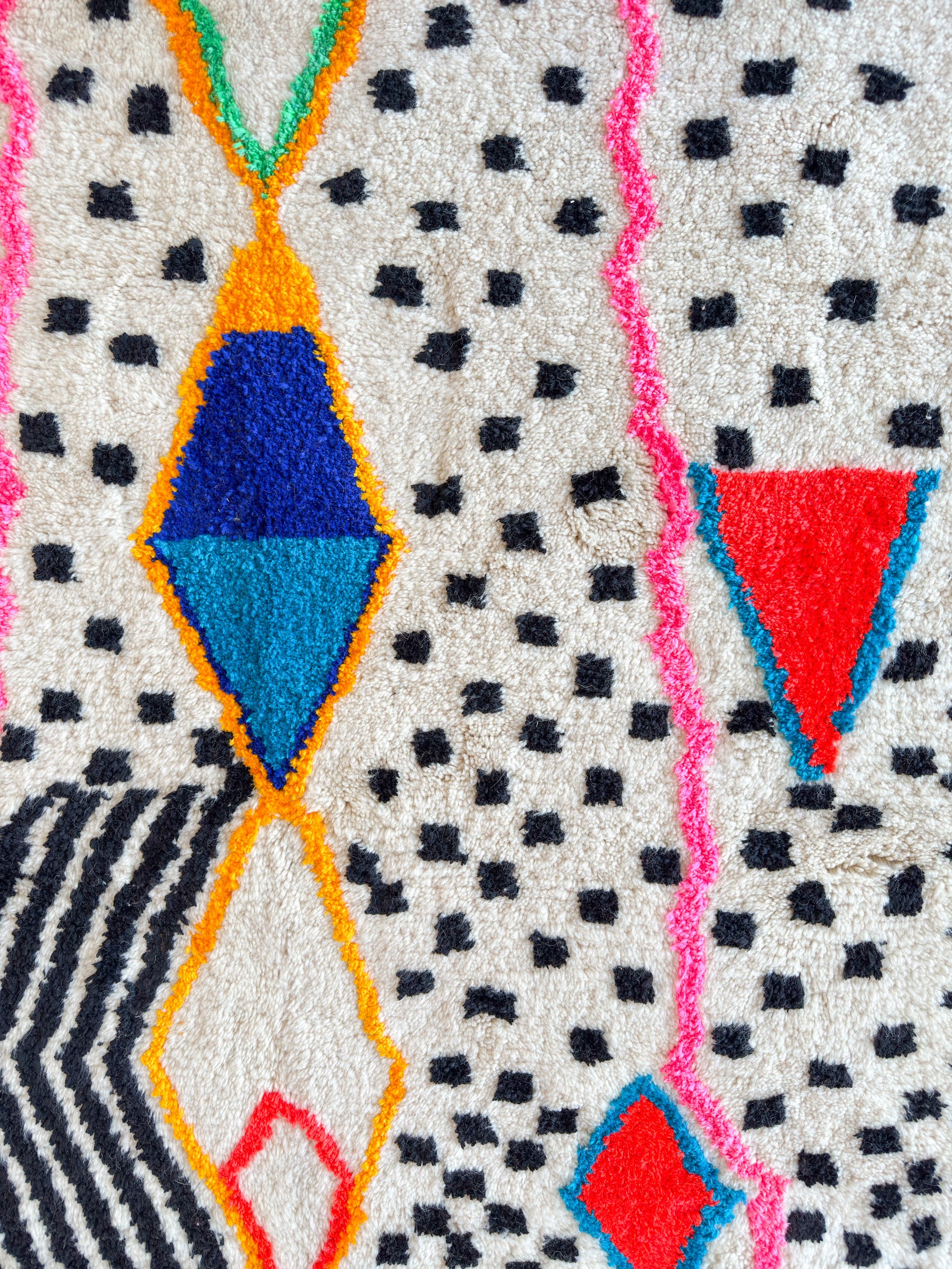 Bunter Berberteppich 153 x 277 cm – Nr. 1763