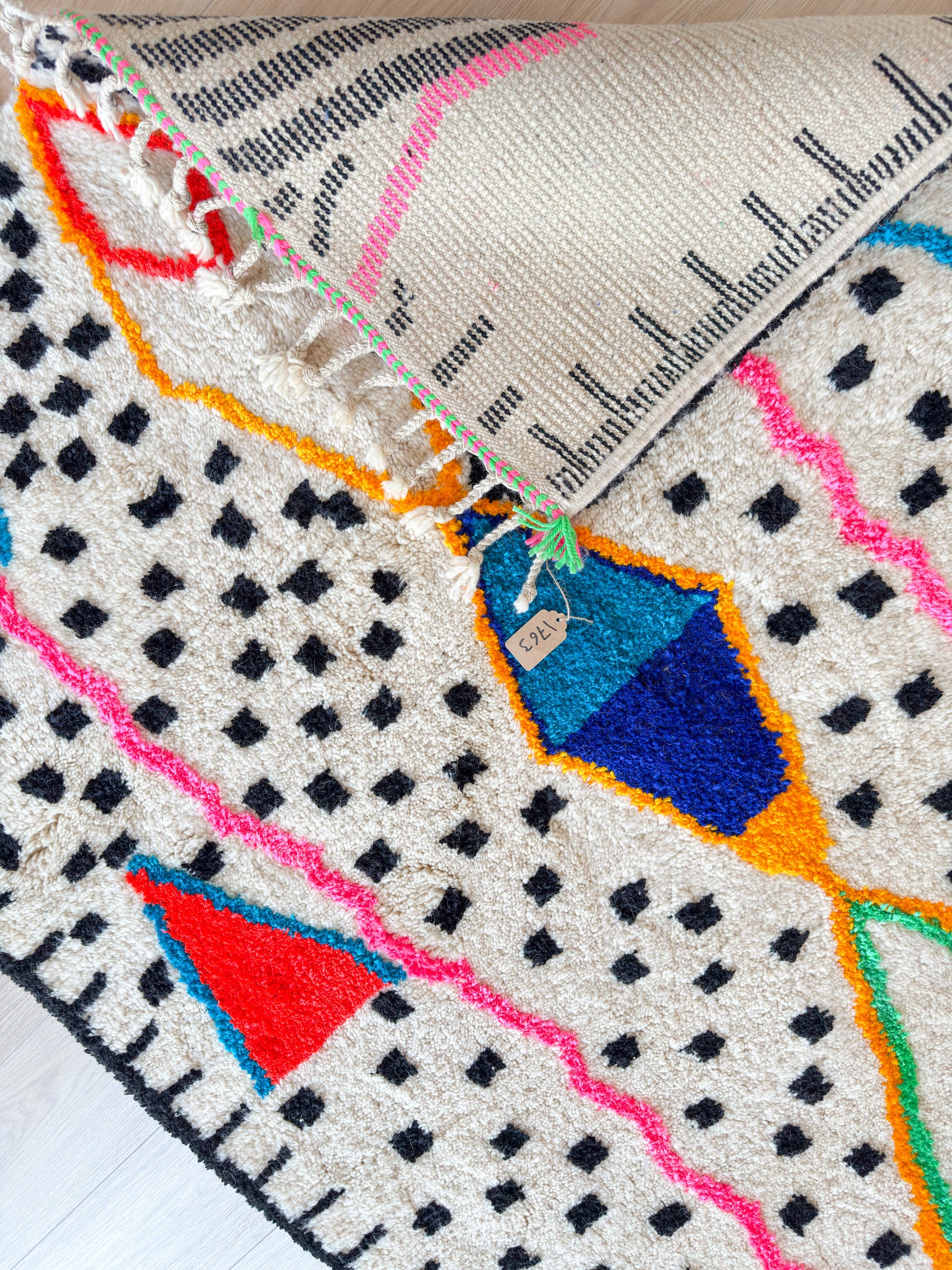 Bunter Berberteppich 153 x 277 cm – Nr. 1763