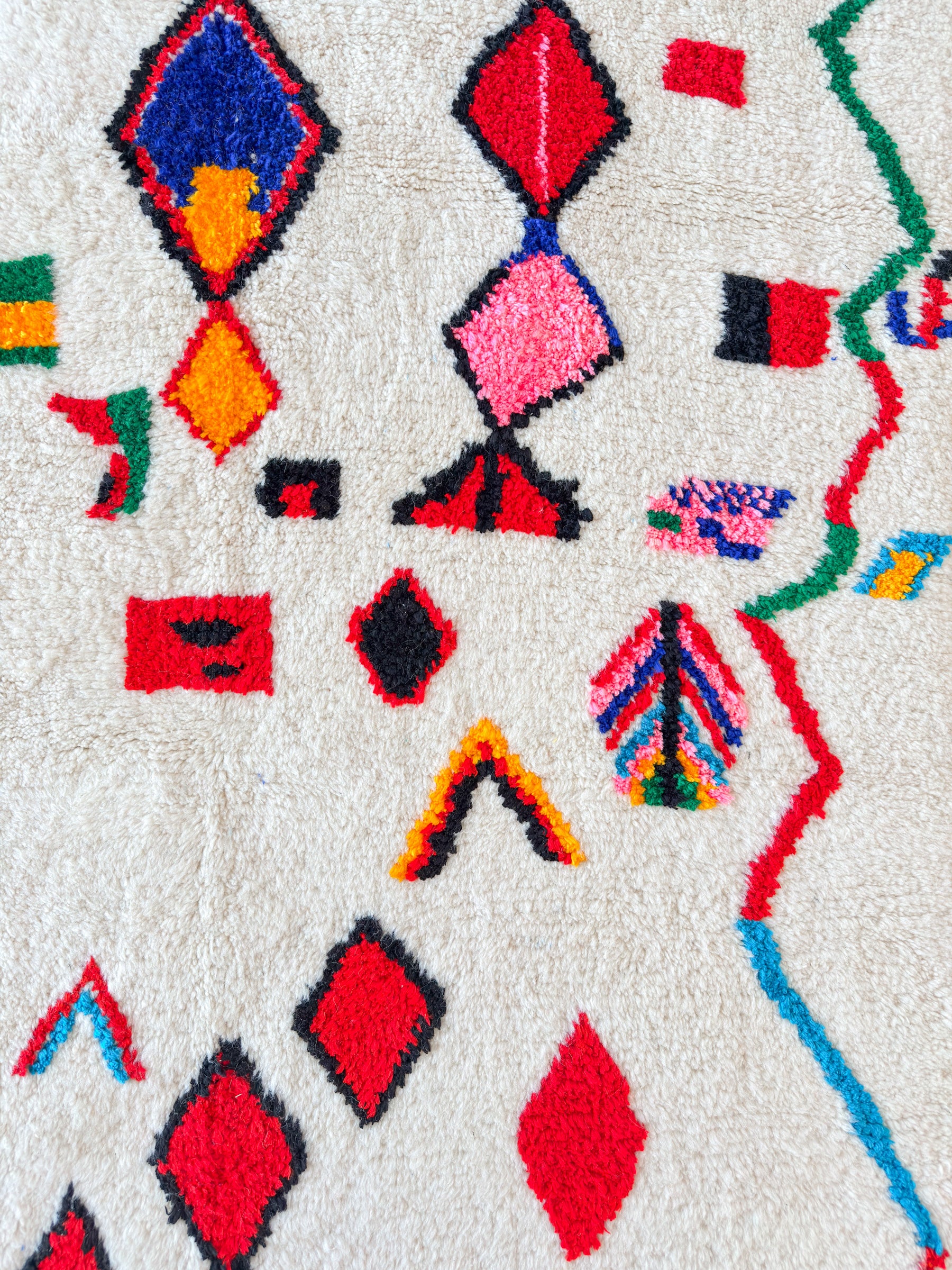 Tapis berbère coloré 158 x 280 cm - n°1691