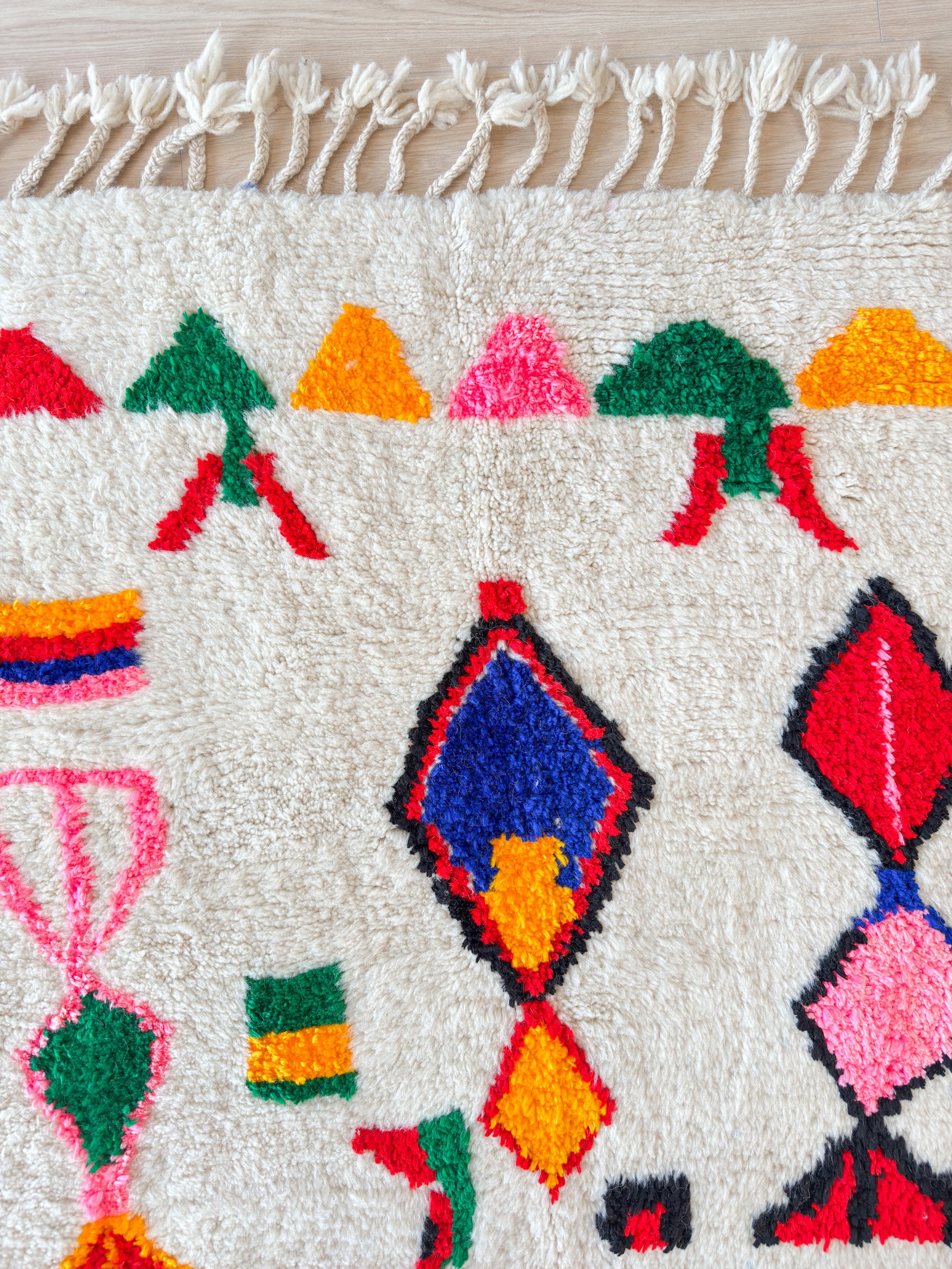 Tapis berbère coloré 158 x 280 cm - n°1691