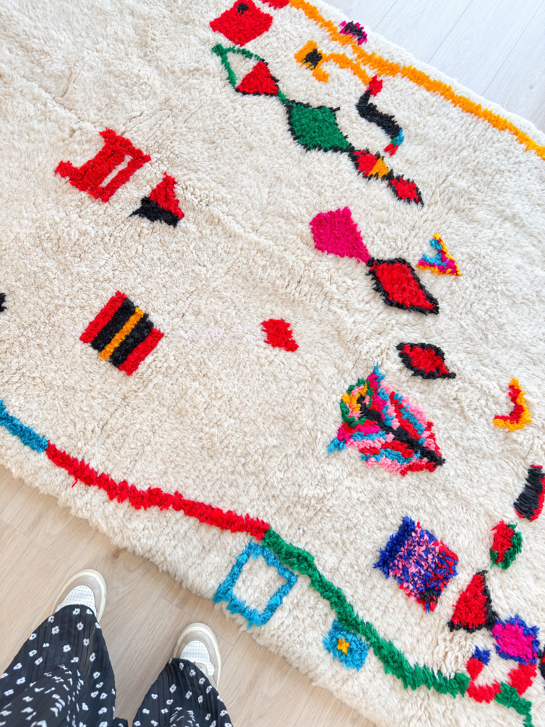 Colorful Berber rug 157 x 270 cm - n°1686