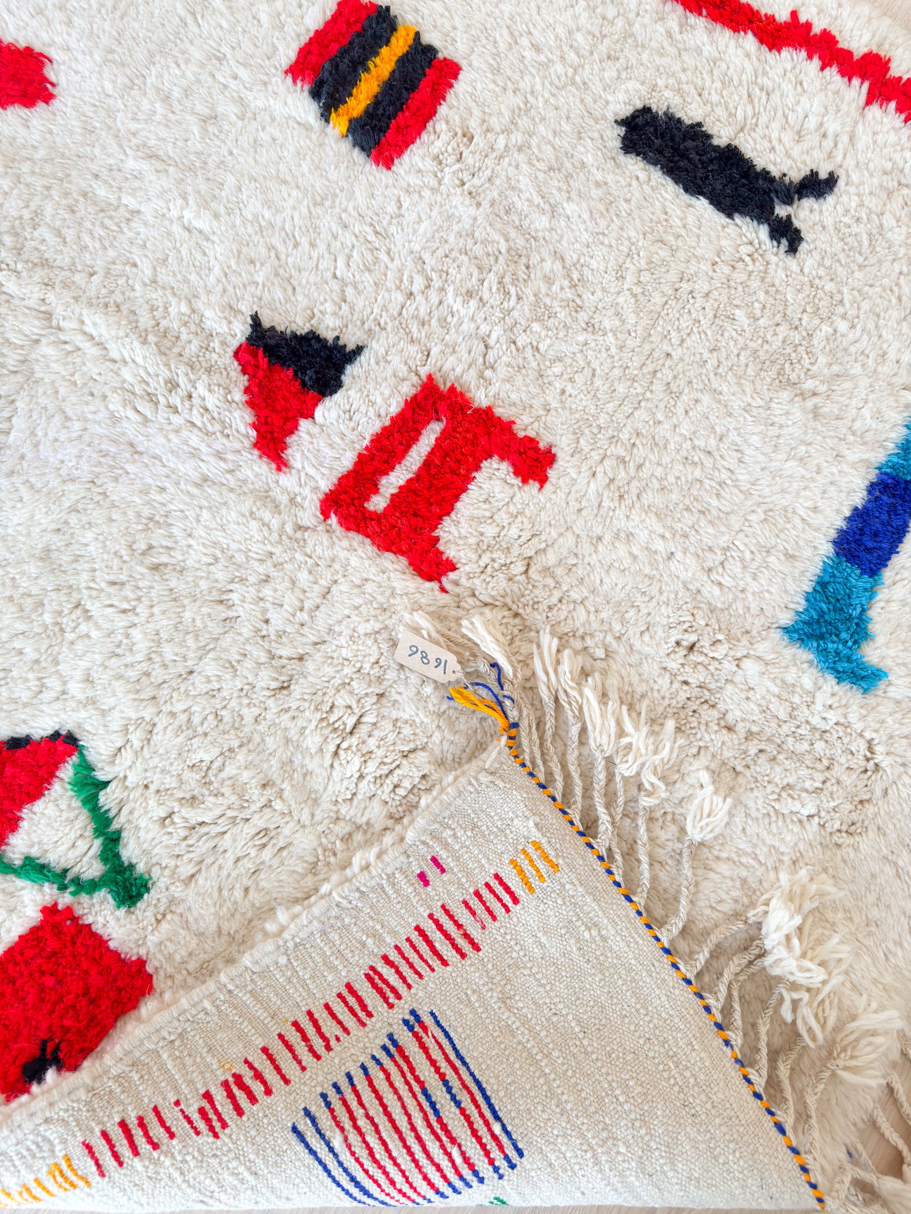 Colorful Berber rug 157 x 270 cm - n°1686