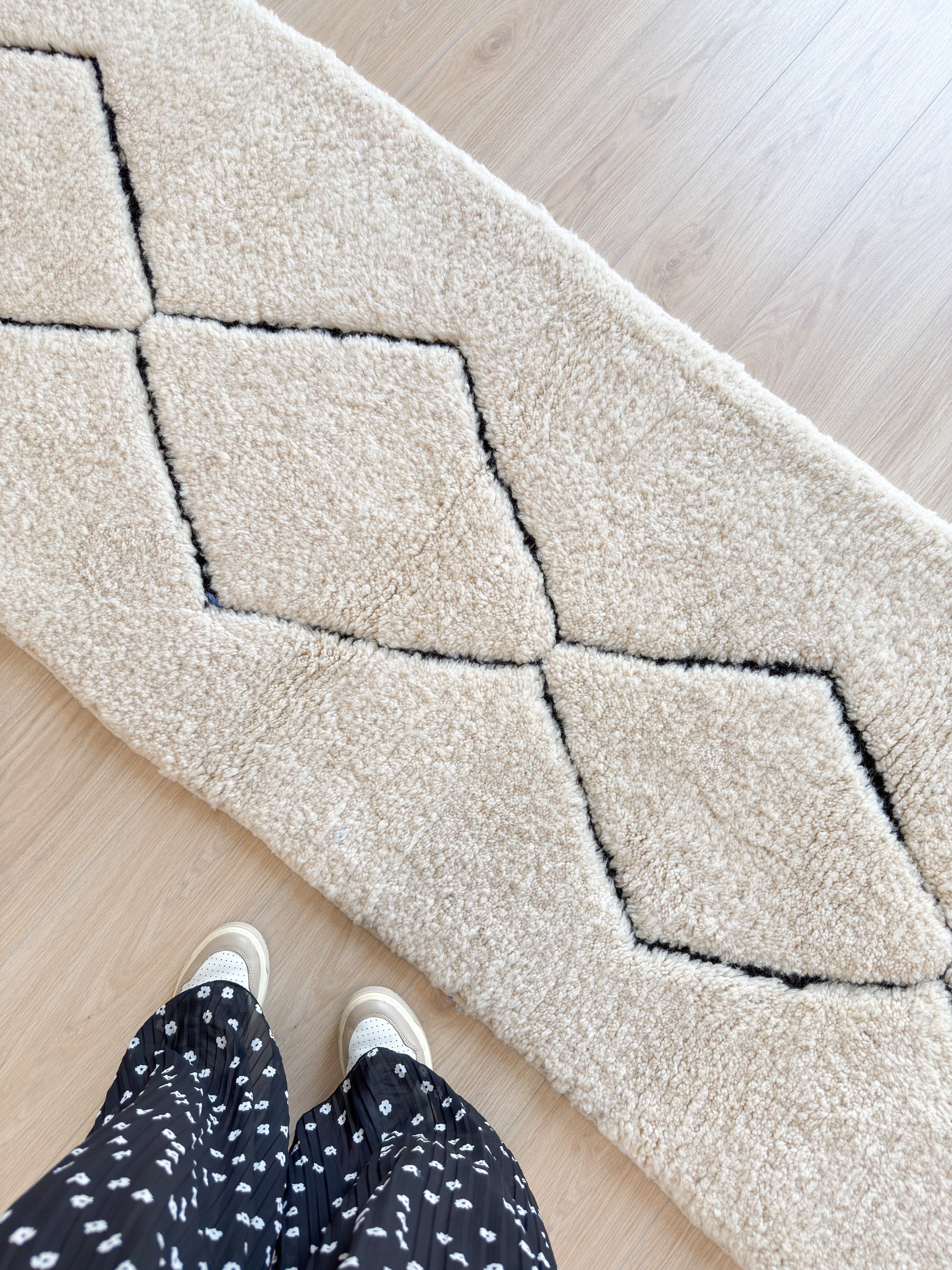 Tapis de couloir Beni Ouarain 85 x 254 cm - n°1709