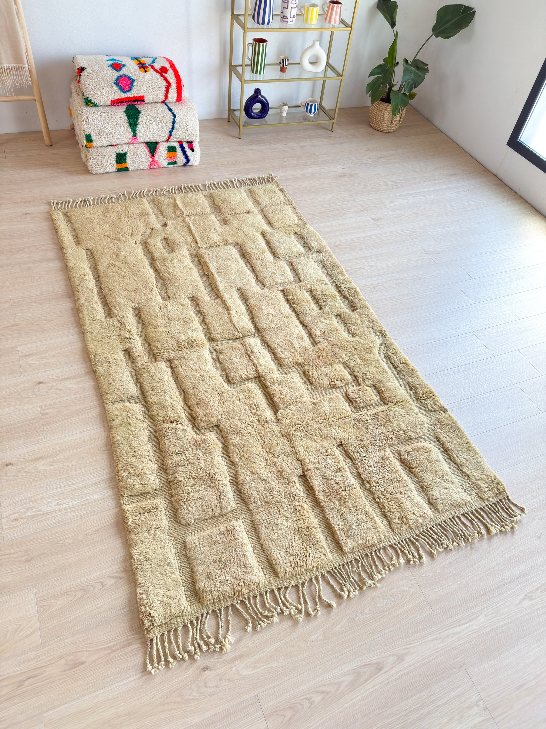 Luxurious Beni M’rirt Rug 152 x 265 cm / 5.0 x 8.7 ft - n°1289