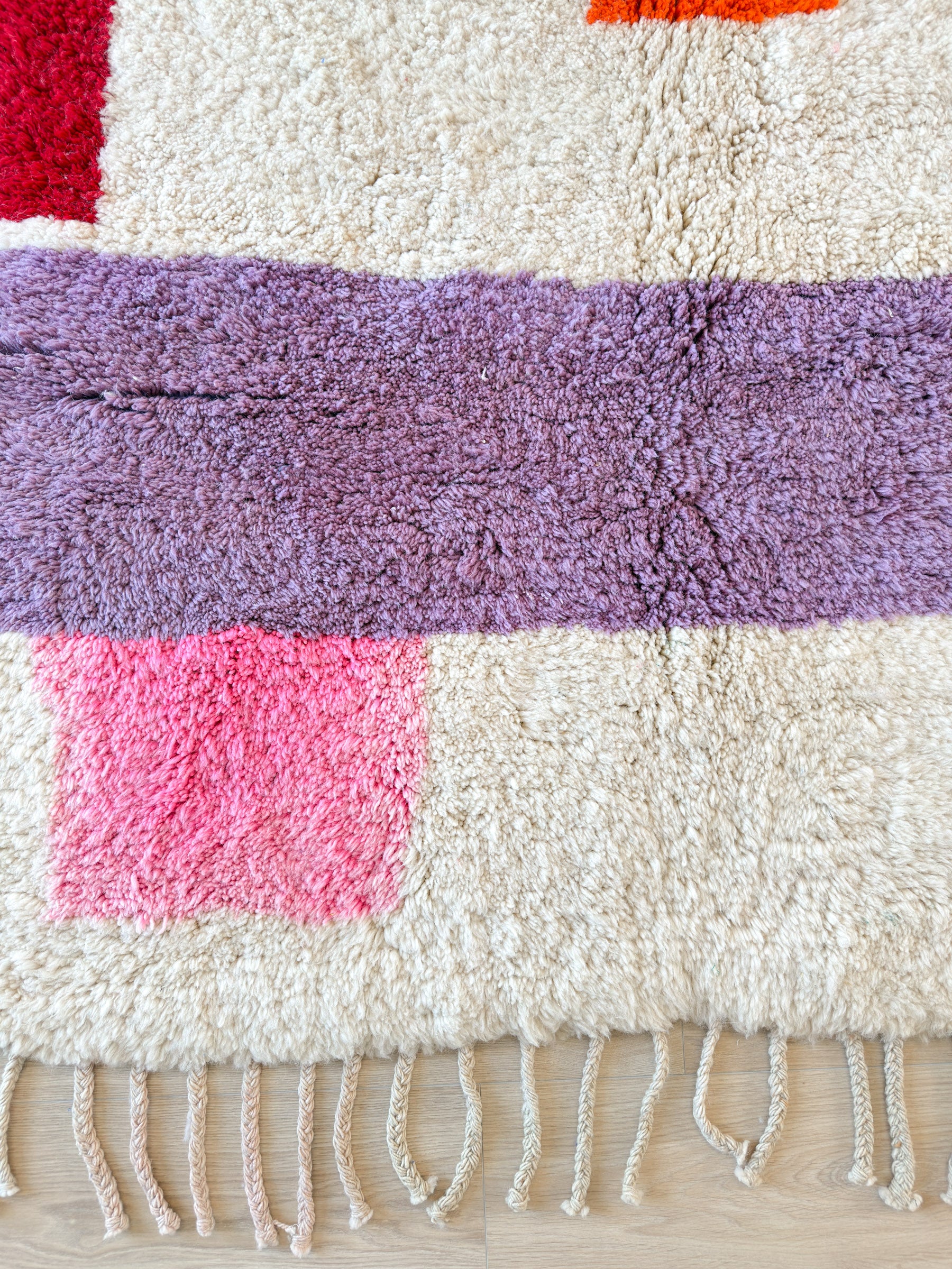 Tapis berbère coloré 150 x 305 cm - n°2189