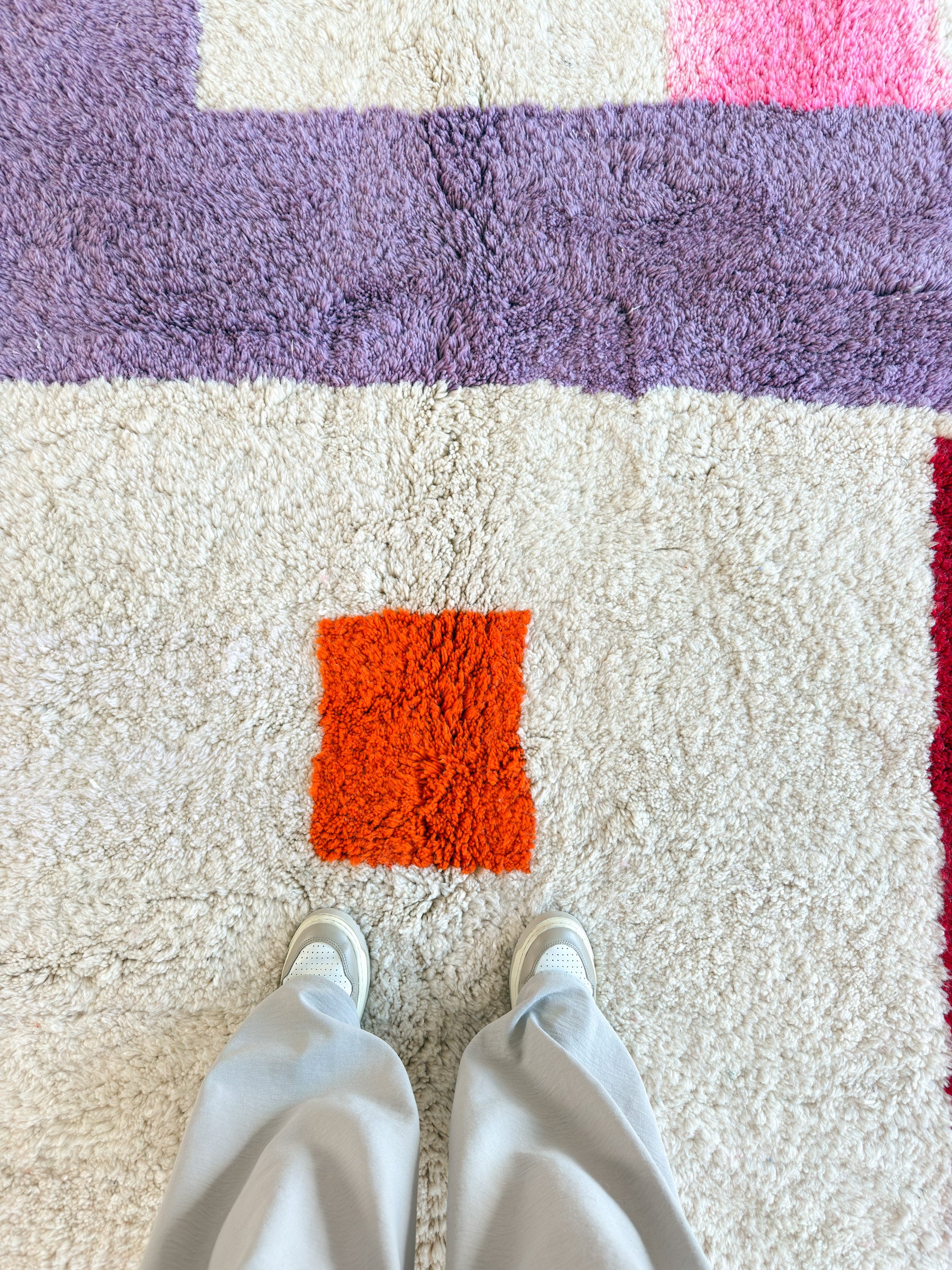 Tapis berbère coloré 150 x 305 cm - n°2189