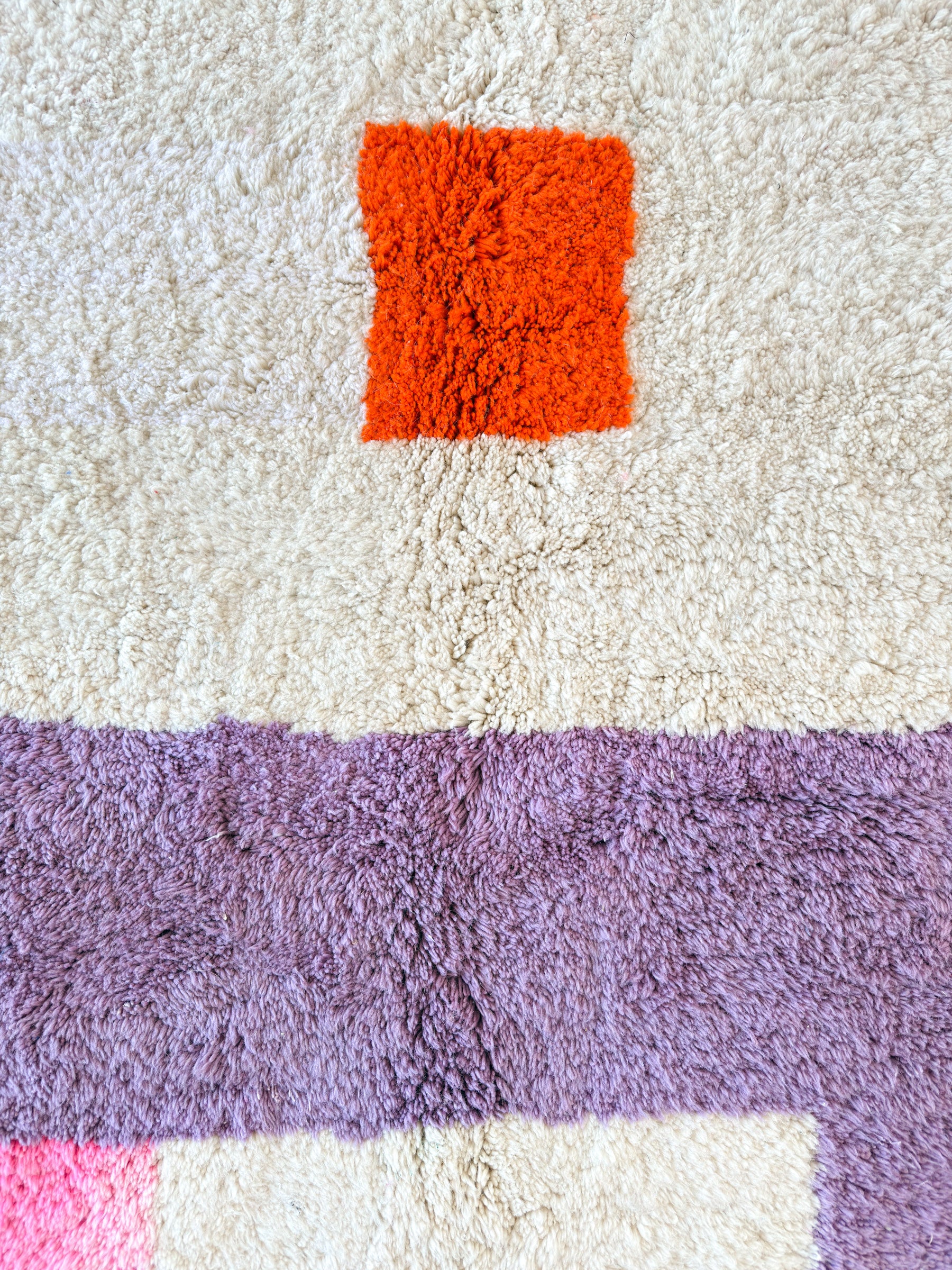 Bunter Berberteppich 150 x 305 cm - Nr. 2189