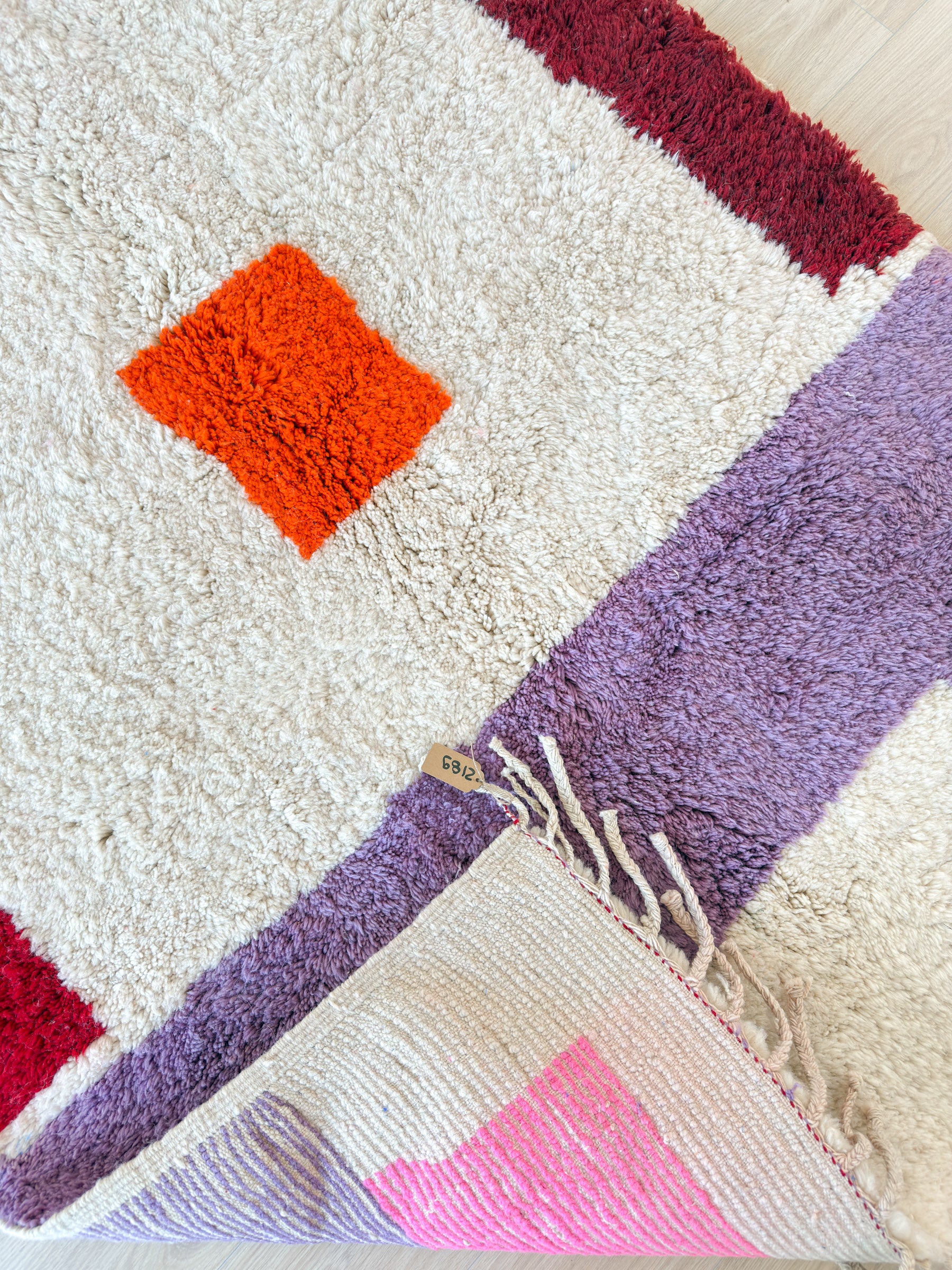 Tapis berbère coloré 150 x 305 cm - n°2189