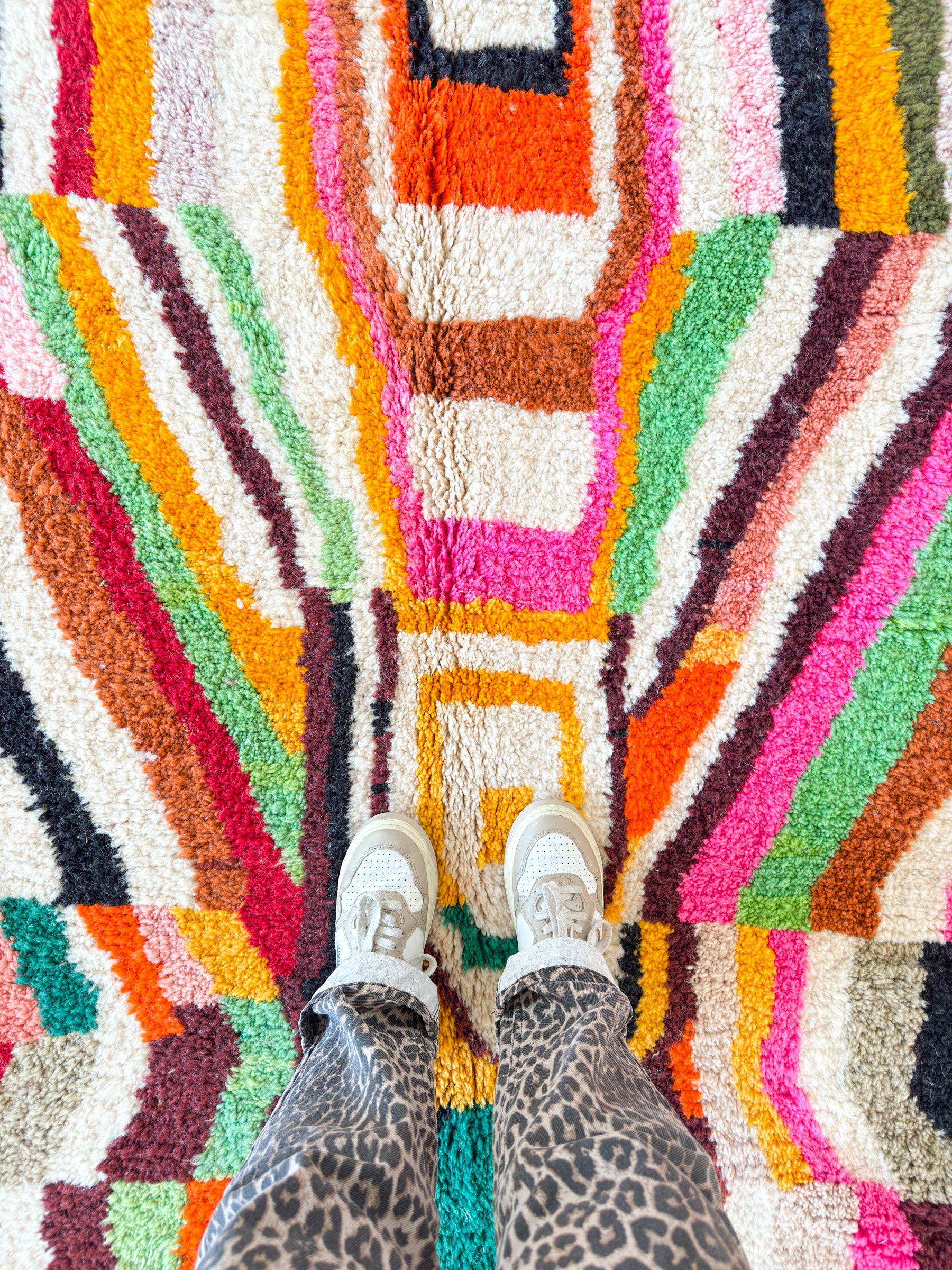 Bunter Berberteppich 259 x 362 cm - Nr. 2164