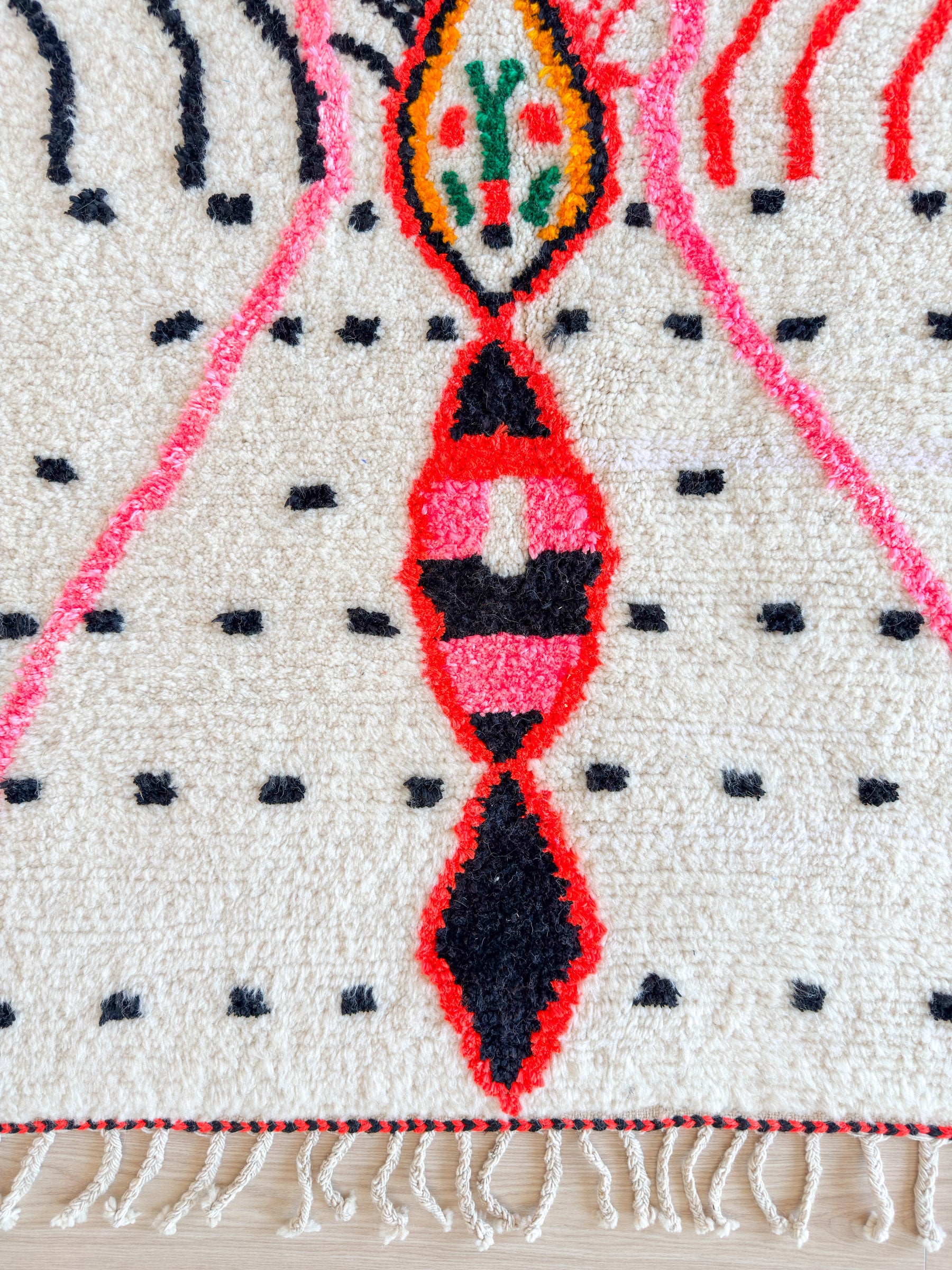 Tapis berbère coloré 151 x 229 cm - n°2151